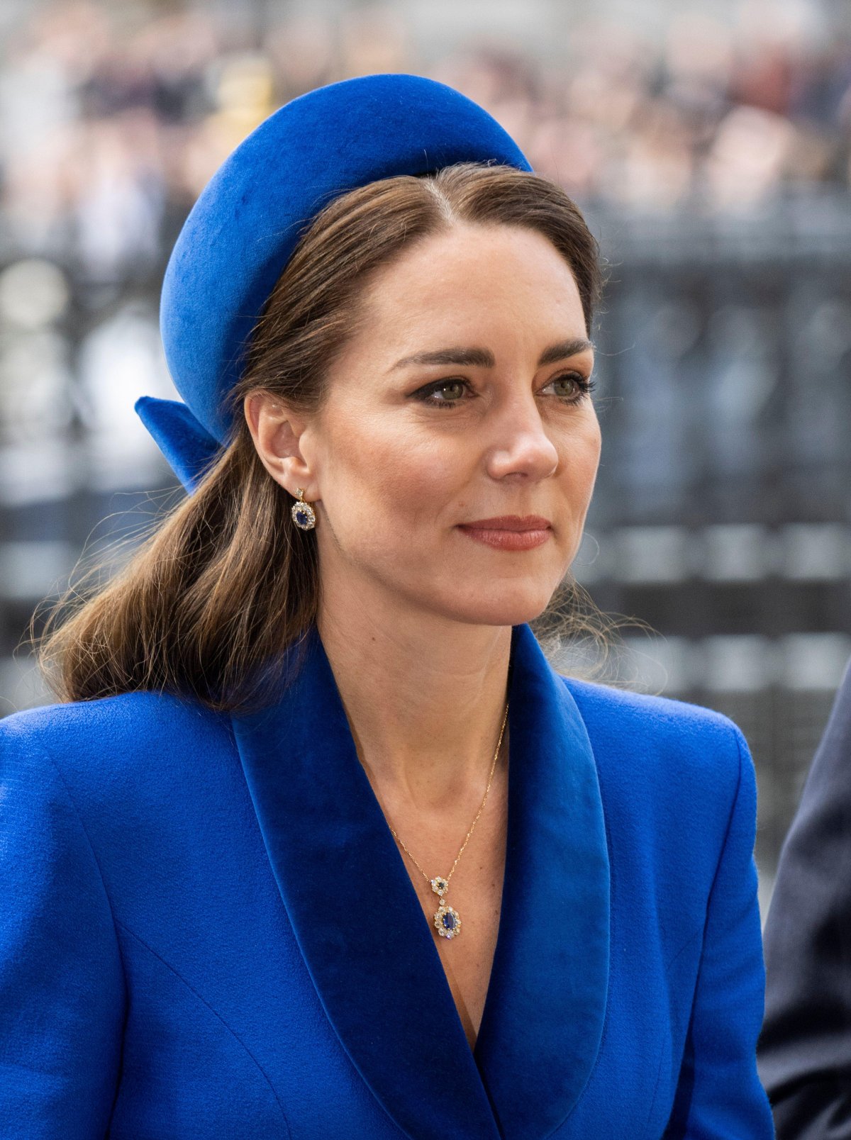The Duchess of Cambridge attends the Commonwealth Day service at Westminster Abbey on March 14, 2022 (Anwar Hussein/Alamy)