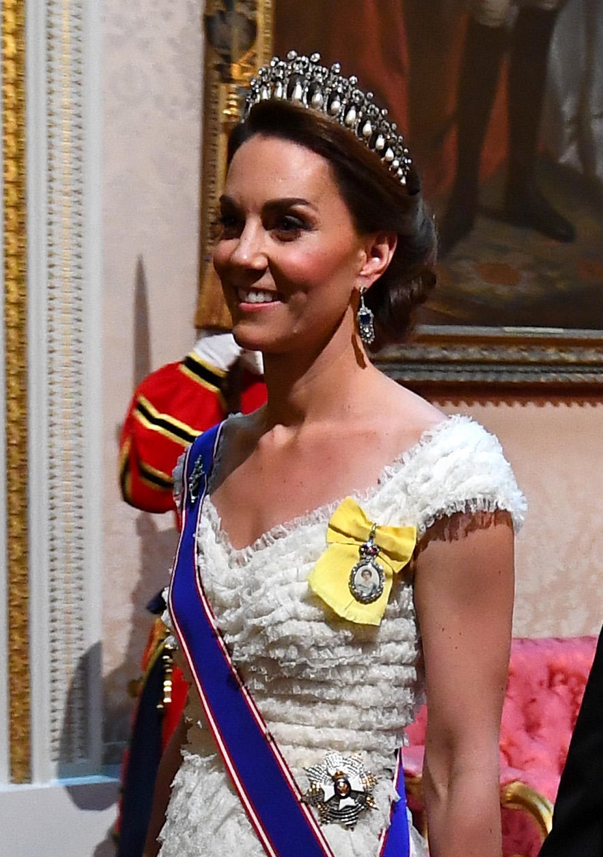 The Princess of Wales attends a state banquet at Buckingham Palace on June 3, 2019 (Victoria Jones/PA Images/Alamy)