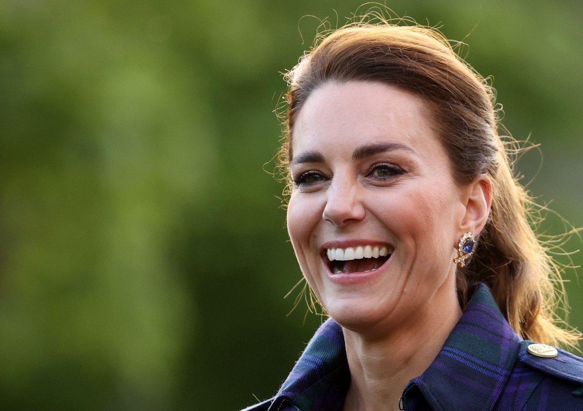 The Duchess of Cambridge attends a drive-in cinema screening with NHS Charities Together at the Palace of Holyroodhouse in Edinburgh on May 26, 2021 (Chris Jackson/PA Images/Alamy)