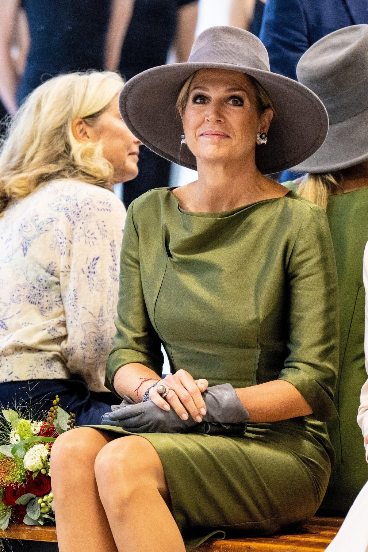 The Queen of the Netherlands opens the new home of the National Ballet Academy in Amsterdam on October 1, 2024 (Patrick van Emst/NL Beeld/Alamy)