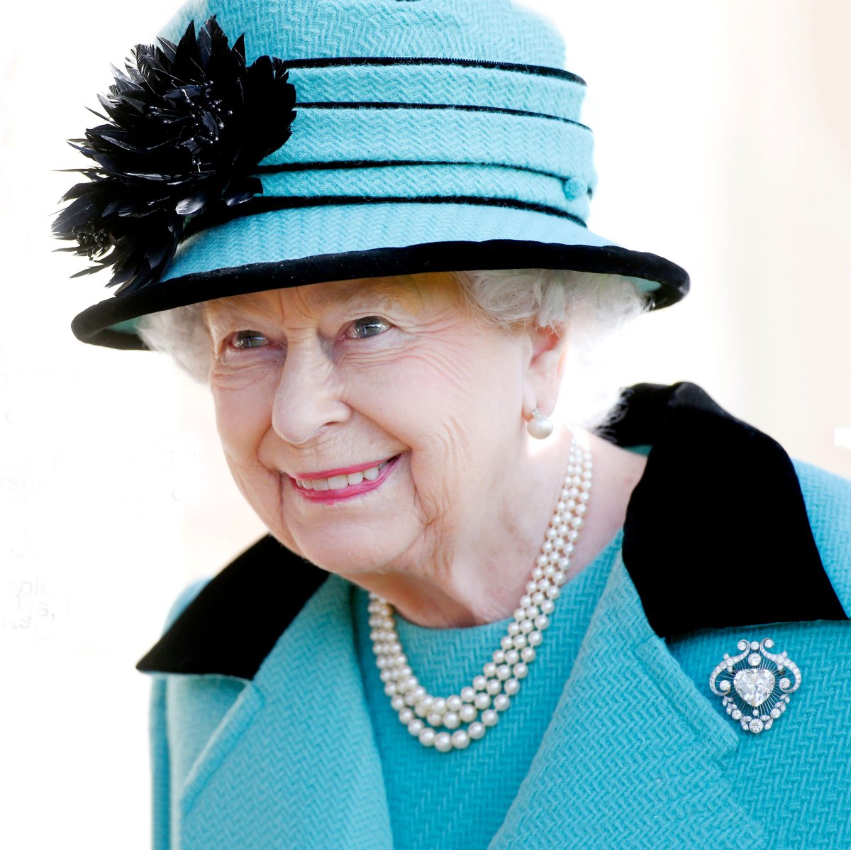 Queen Elizabeth II leaves a church service in Norfolk on February 5, 2017 (Jason Mitchell/HeadlinePhoto/Alamy)