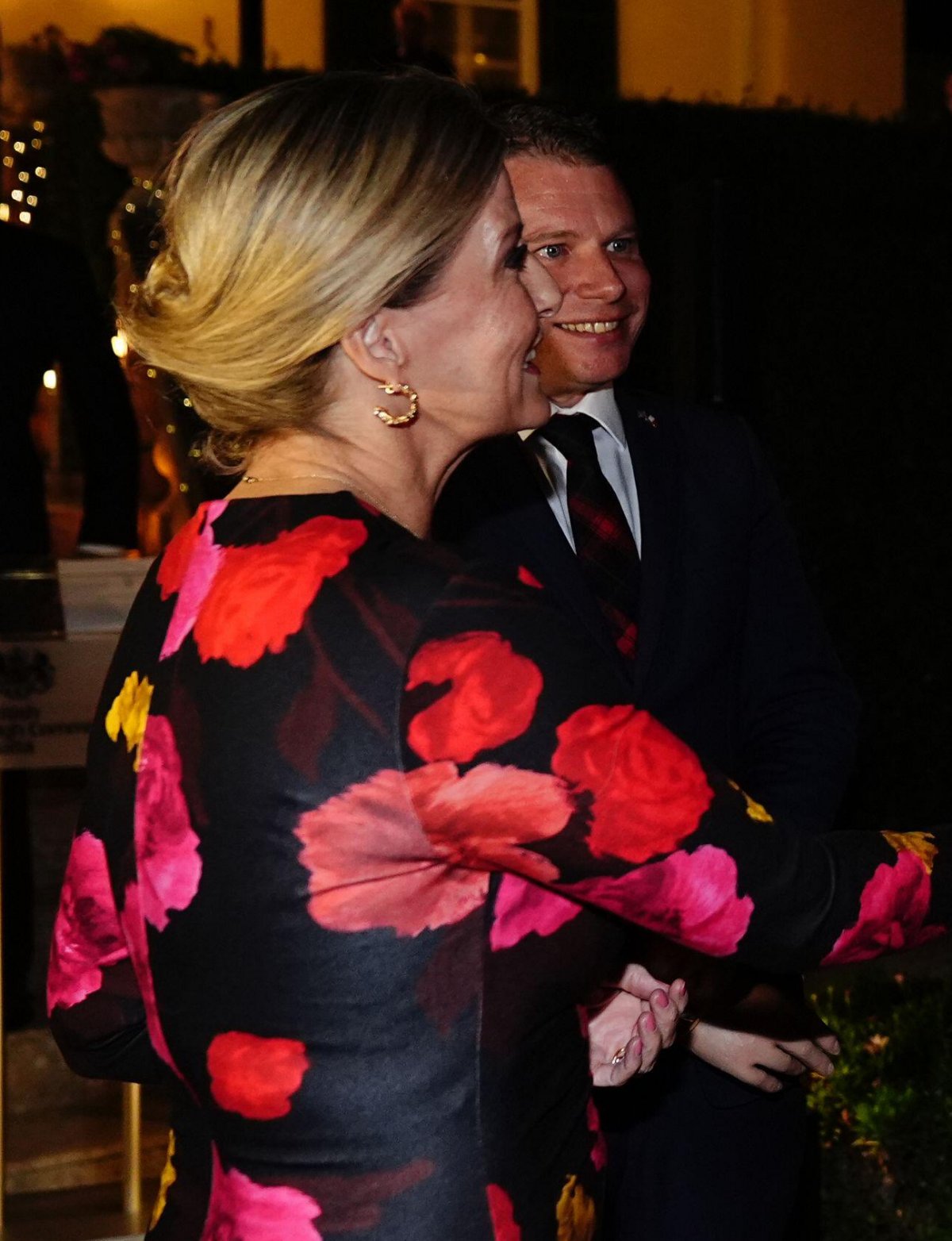 The Duke and Duchess of Edinburgh attend a reception at the residence of the British High Commissioner in Malta on October 7, 2024 (Aaron Chown/PA Images/Alamy)