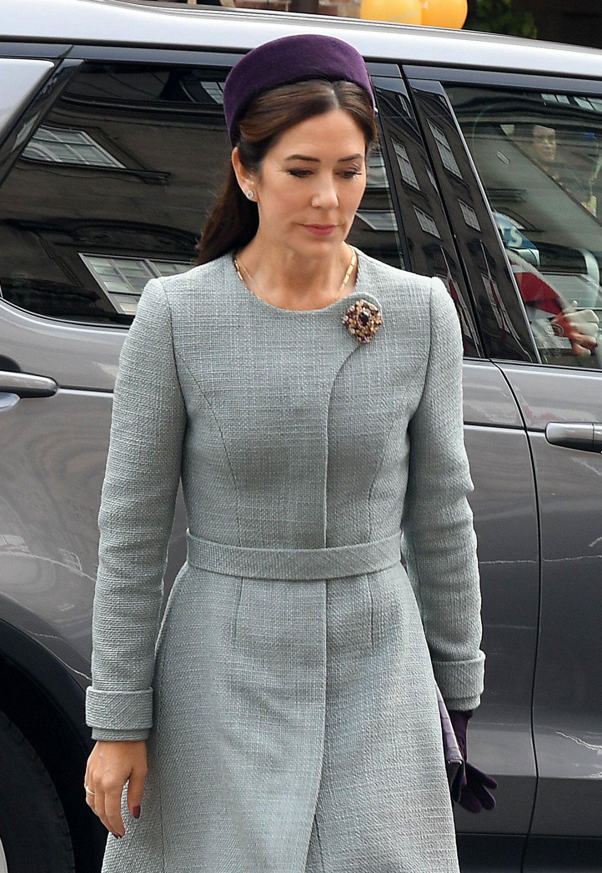 The Crown Princess of Denmark attends the opening of the Folketing on October 4, 2022 (Dean Pictures/Alamy)