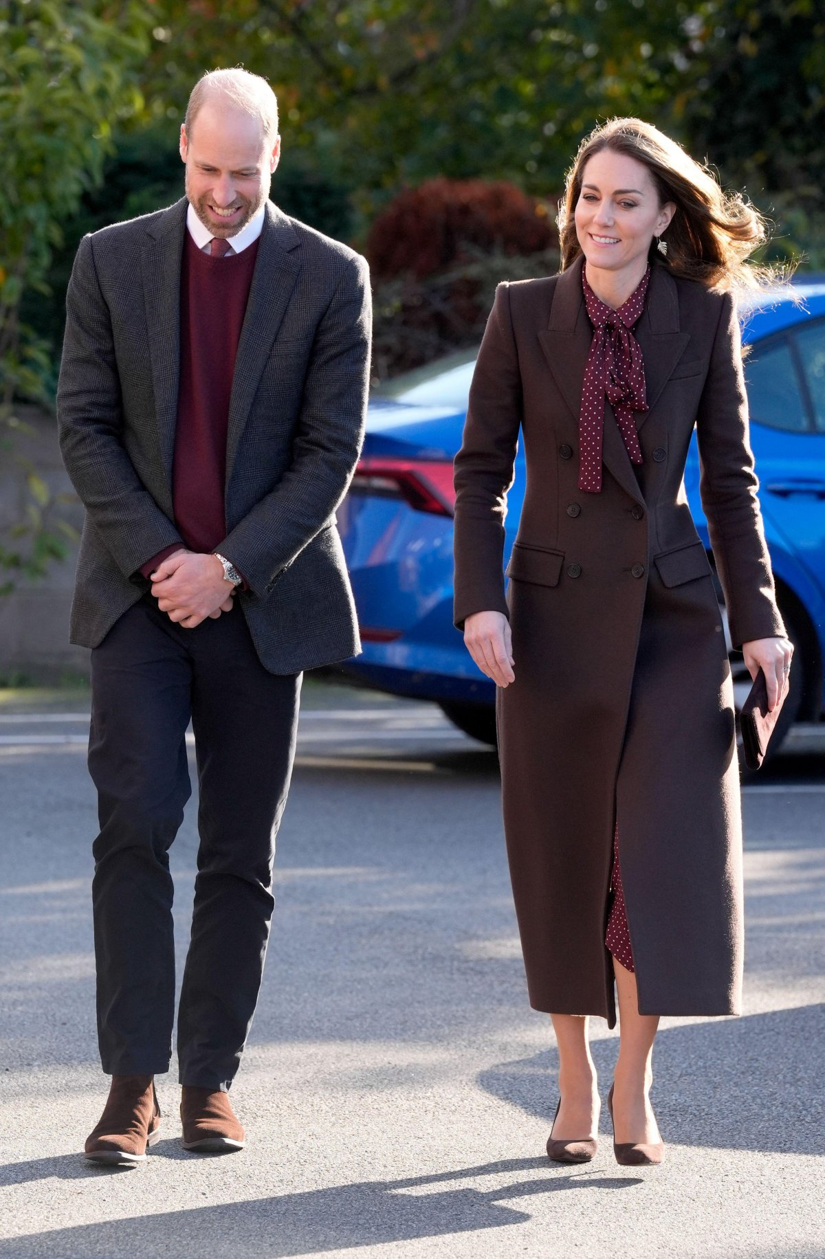 The Prince and Princess of Wales visit Southport Community Centre on October 10, 2024 (Danny Lawson/PA Images/Alamy)