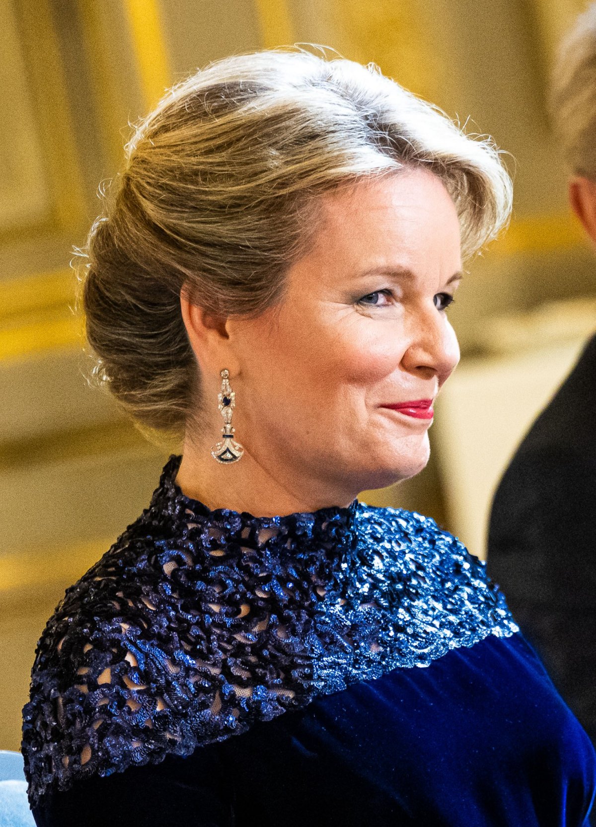 The King and Queen of the Belgians attend a state dinner hosted by President and Mrs. Macron at the Elysee Palace in Paris on October 14, 2024 (Belgium Foreign Affairs, Foreign Trade and Development Cooperation)