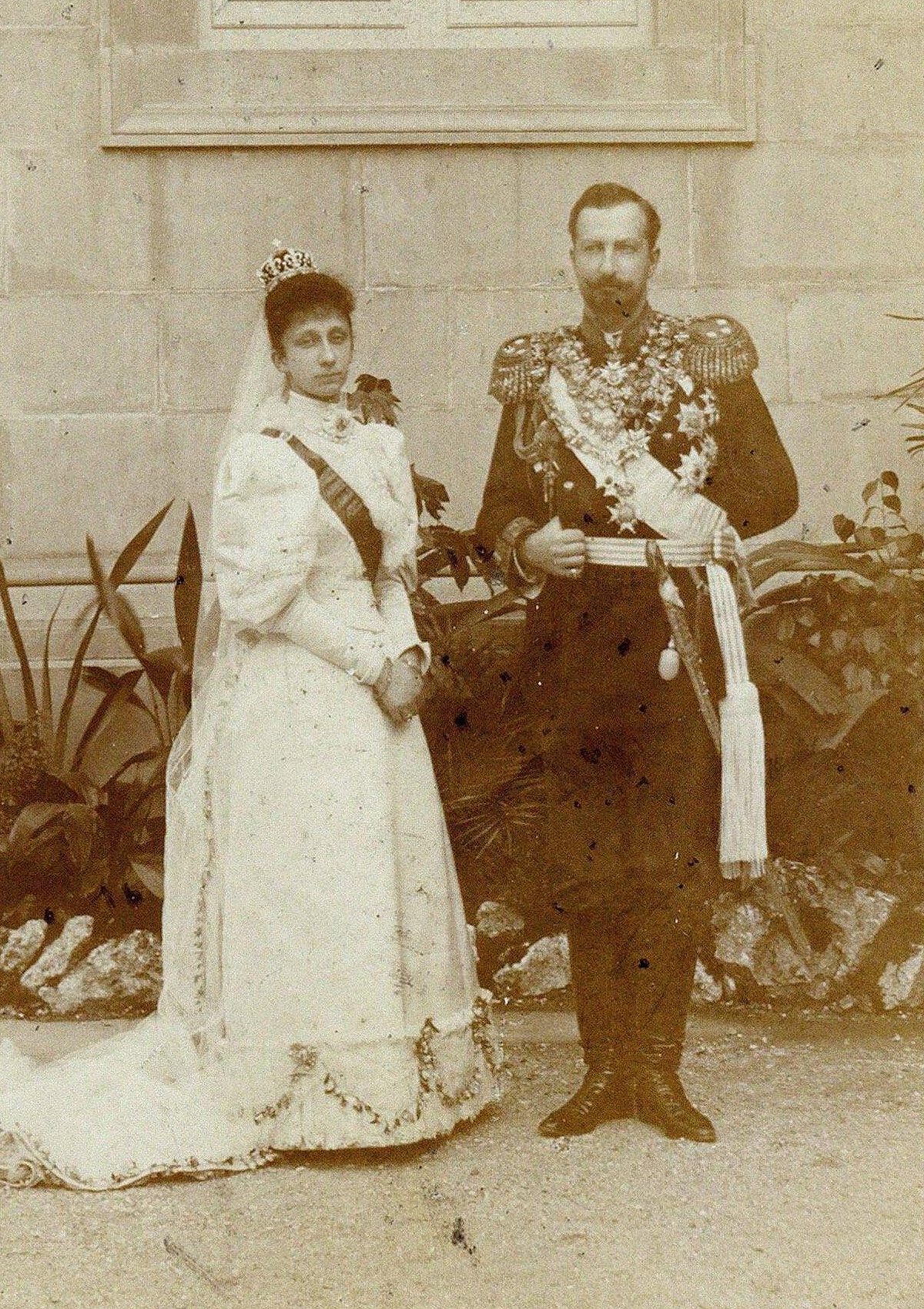 Wedding of the Prince of Bulgaria and Princess Marie Louise of Bourbon-Parma, 1893 (Album/Alamy)