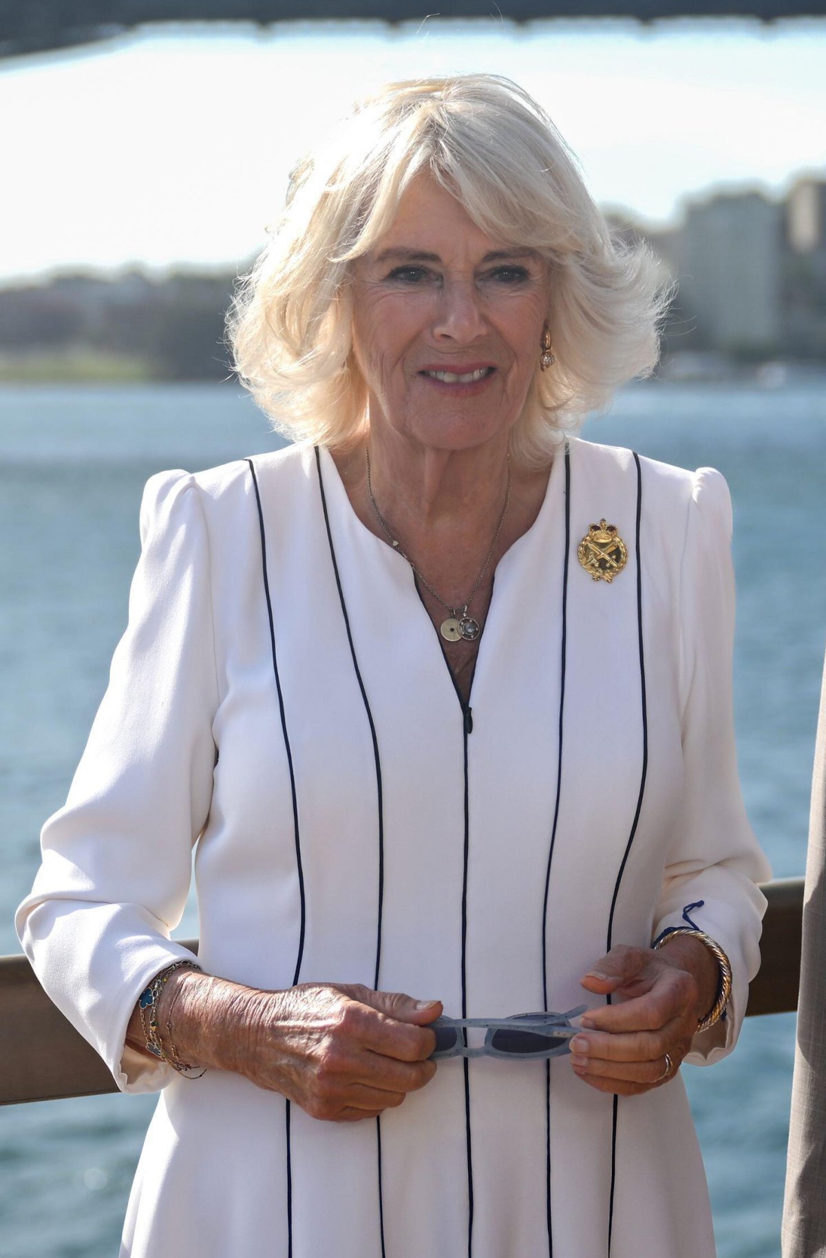 King Charles III and Queen Camilla visit Sydney Opera House to mark its 50th anniversary on October 22, 2024 (Victoria Jones/PA Images/Alamy)