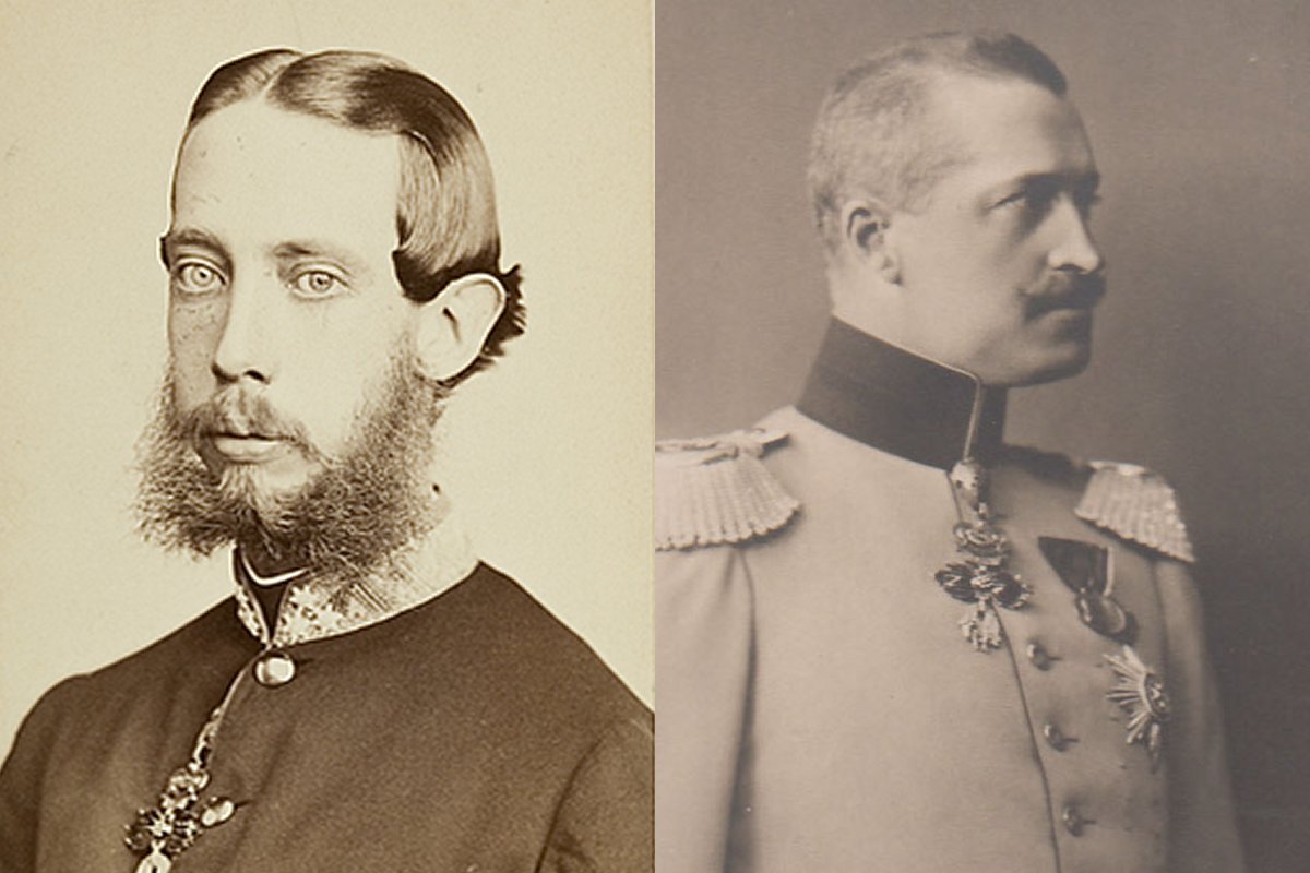 Archduke Ludwig Victor of Austria and Duke Robert of Württemberg (Wikimedia Commons)