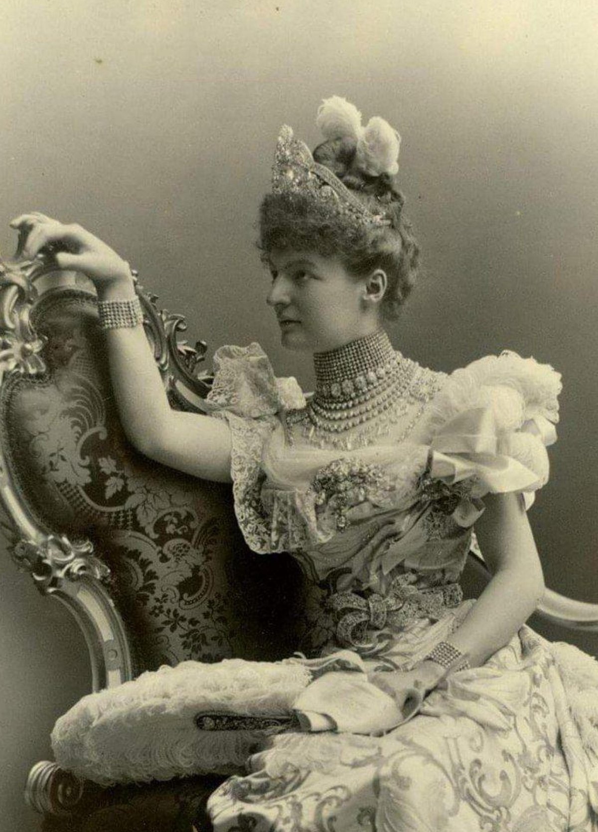 Archduchess Margarethe Klementine of Austria, Princess of Thurn und Taxis, ca. 1894 (Sotheby's)