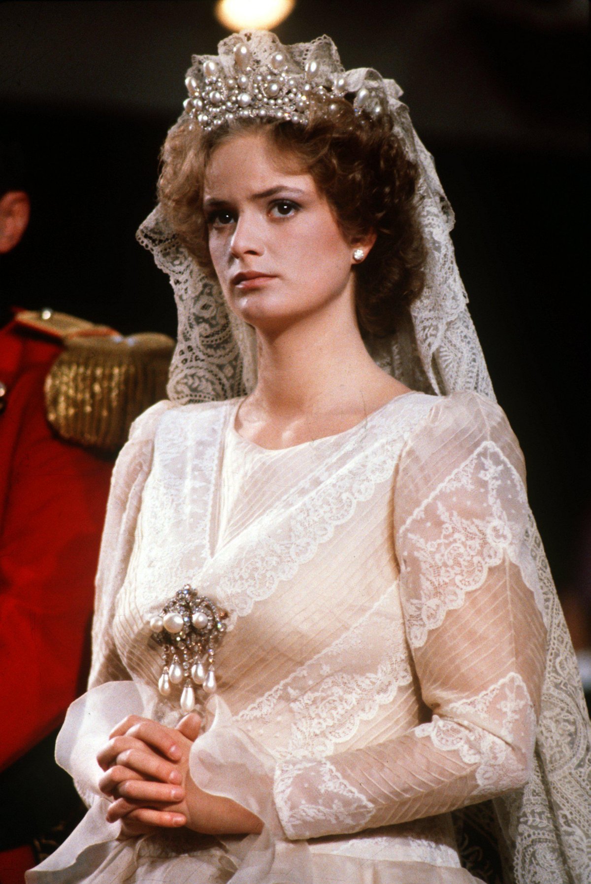 Countess Gloria von Schönburg-Glauchau is pictured during her wedding to Prince Johannes of Thurn und Taxis in Regensburg on May 31, 1980 (DPA Picture Alliance/Alamy)