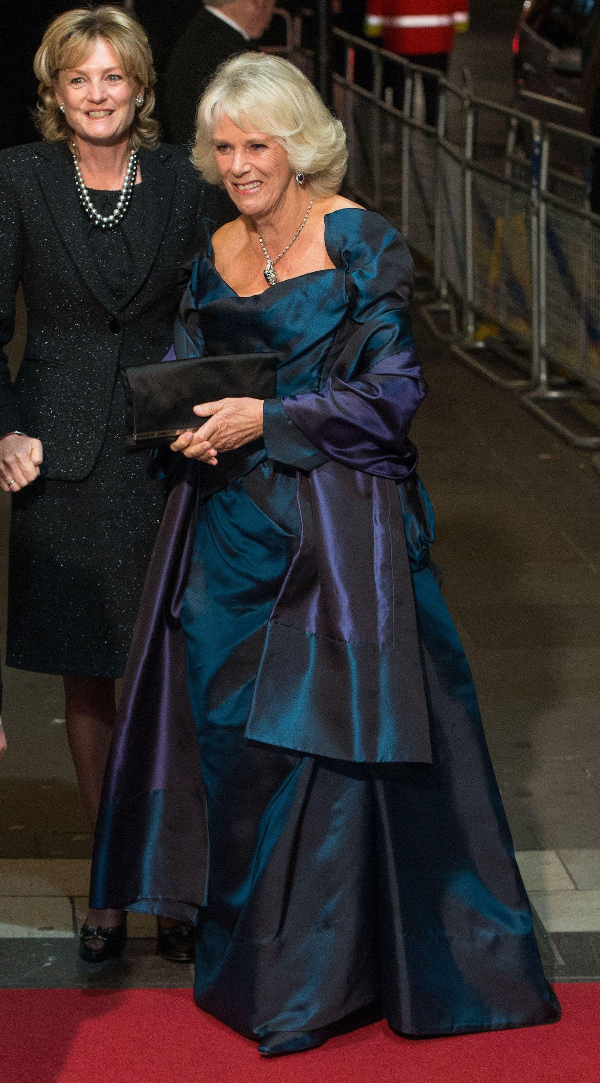 The Duchess of Cornwall attends the Royal Variety Performance at the London Palladium on November 25, 2013 (Anwar Hussein/Alamy)