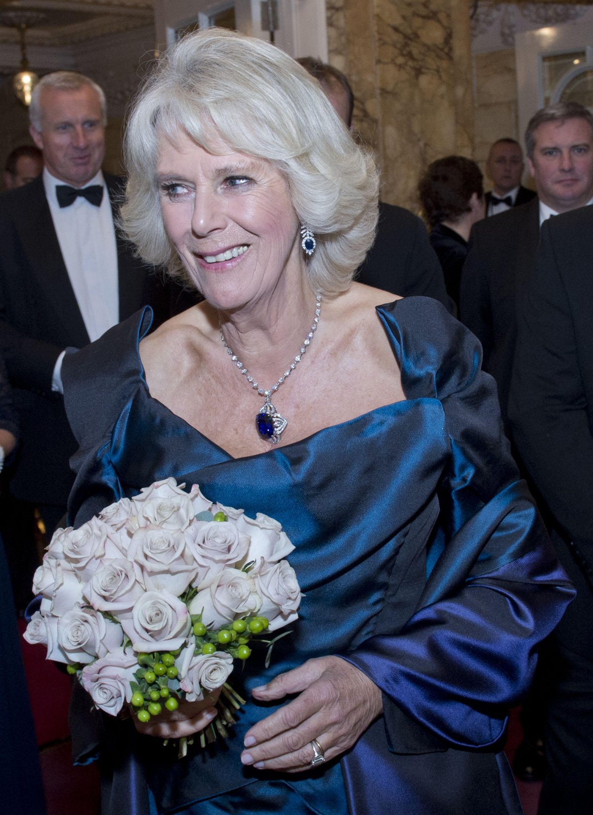 The Duchess of Cornwall attends the Royal Variety Performance at the London Palladium on November 25, 2013 (Arthur Edwards/PA Images/Alamy)