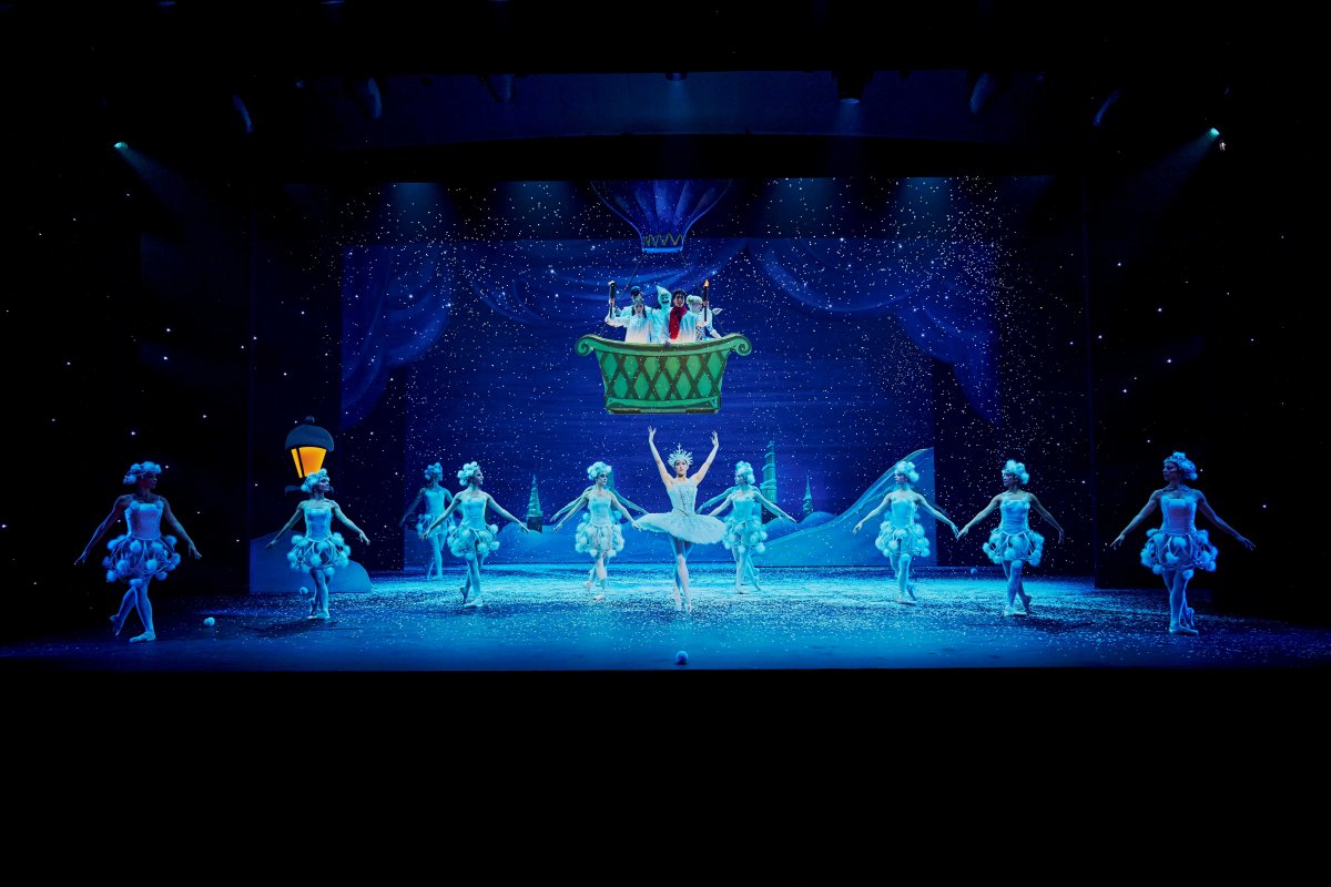 A new restaging of the Nutcracker, with sets and costumes designed by Queen Margrethe of Denmark, premieres at Tivoli’s Concert Hall in Copenhagen on November 30, 2024 (Henrik Stenberg/Tivoli Gardens)