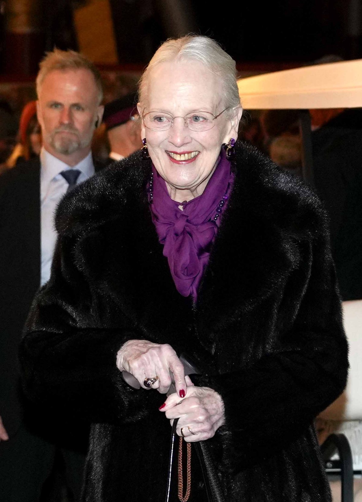Queen Margrethe of Denmark arrives for a performance of the Nutcracker at Tivoli’s Concert Hall in Copenhagen on November 30, 2024 (Keld Navtoft/Tivoli Gardens)