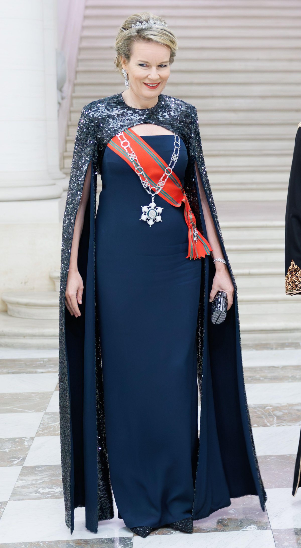 The King and Queen of the Belgians host a state banquet for the Sultan of Oman at the Palace of Laeken on December 3, 2024 (BENOIT DOPPAGNE/Belga News Agency/Alamy)