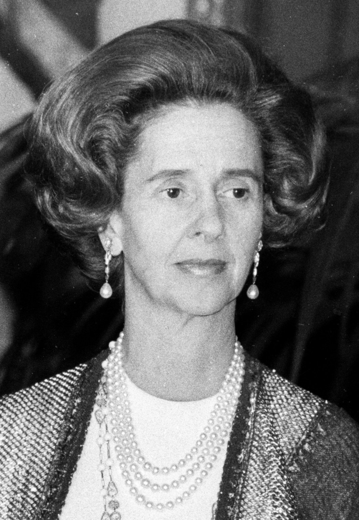 Queen Fabiola of Belgium, ca. 1980 (LaPresse/Alamy)