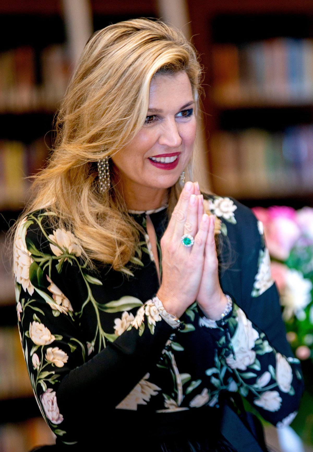 The Queen of the Netherlands visits the Erasmushuis in Jakarta on March 10, 2020 (Albert Nieboer/DPA Picture Alliance/Alamy)
