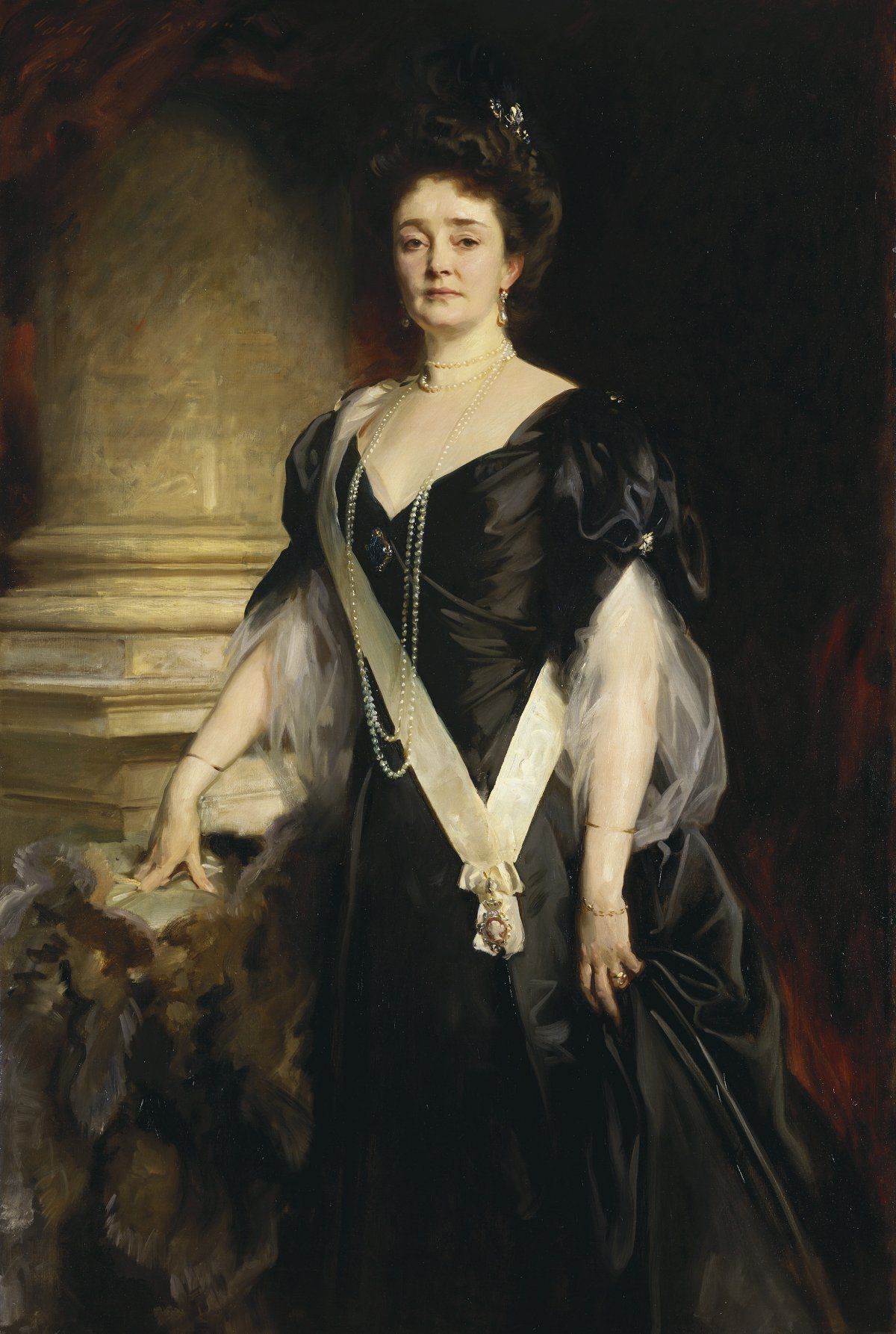 John Singer Sargent, Louise, Duchess of Connaught, 1908 (Royal Collection Trust)