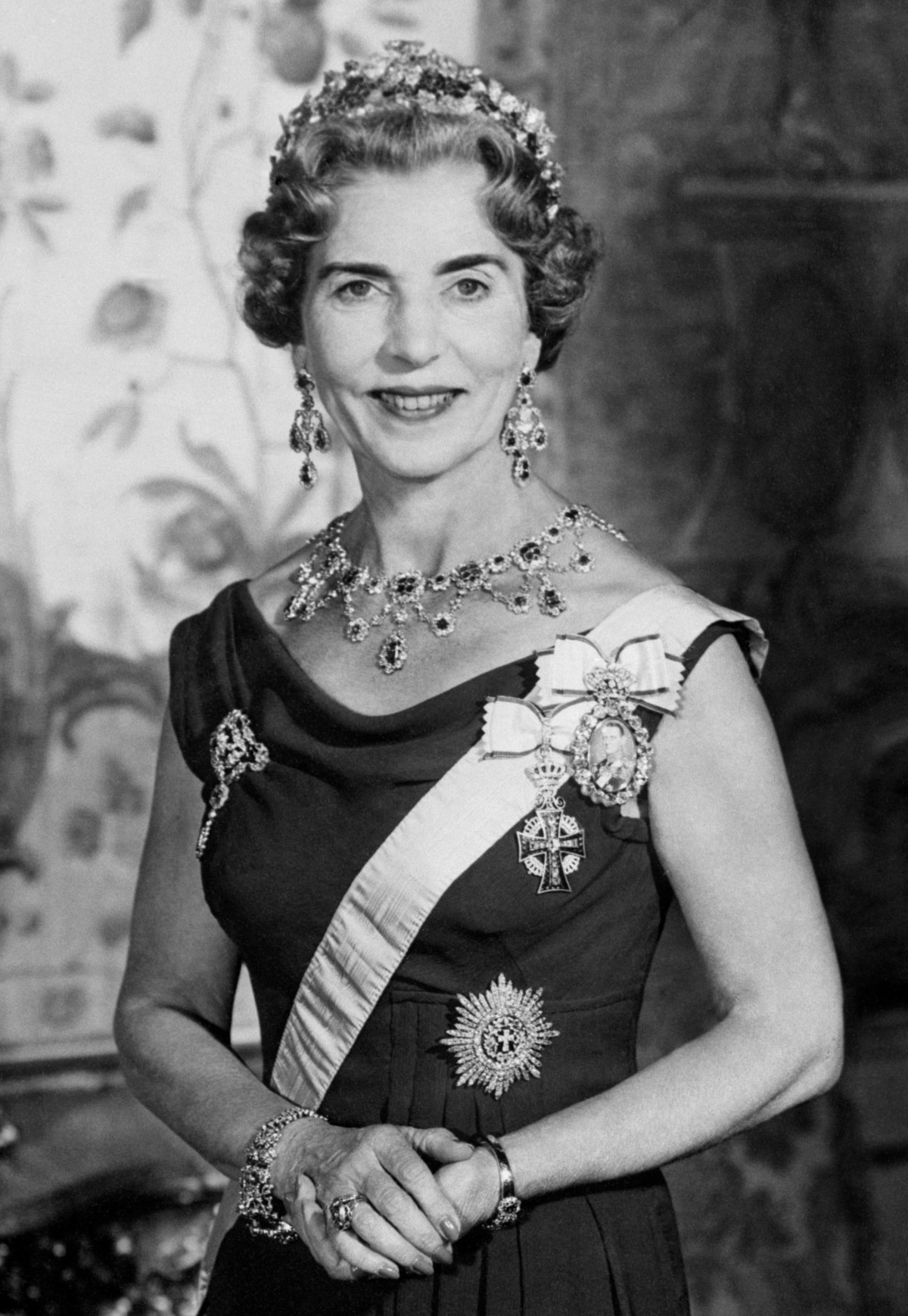 Queen Ingrid of Denmark, ca. 1970 (PA Images/Alamy)