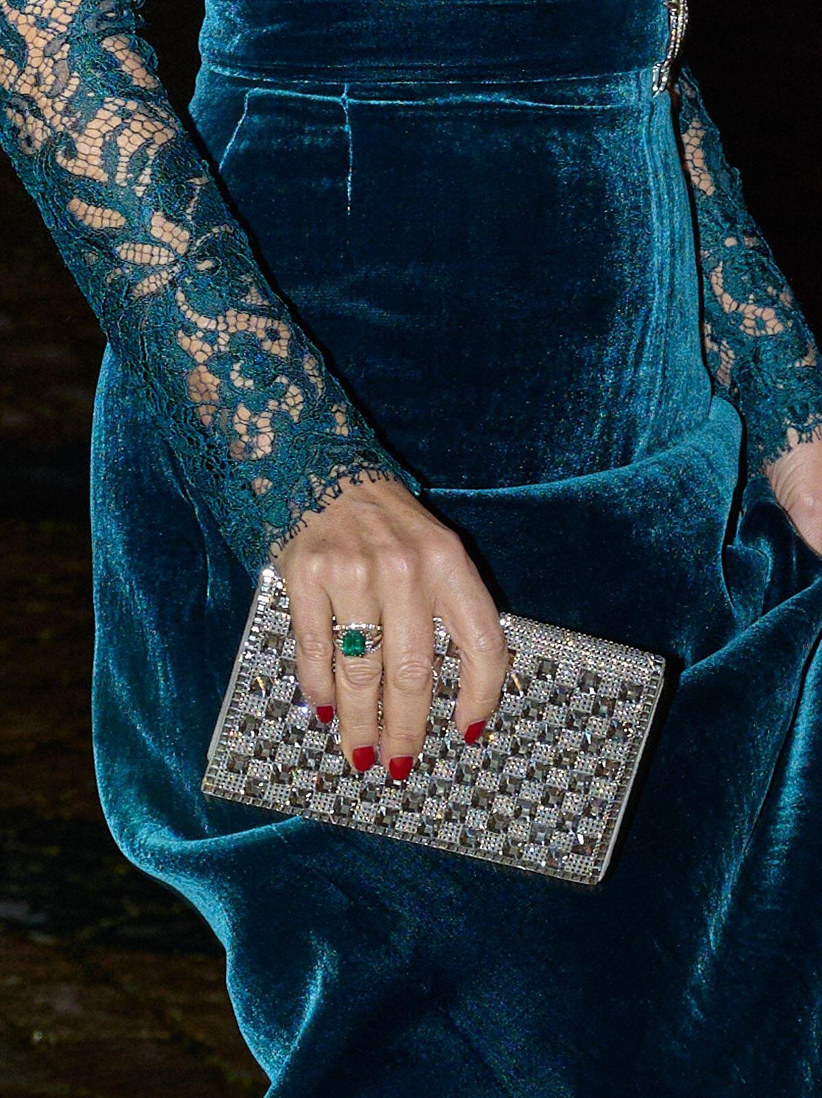 The King and Queen of Denmark host a New Year's Levee at Amalienborg Palace in Copenhagen on January 1, 2025 (Stefan Lindblom/TT News Agency/Alamy)