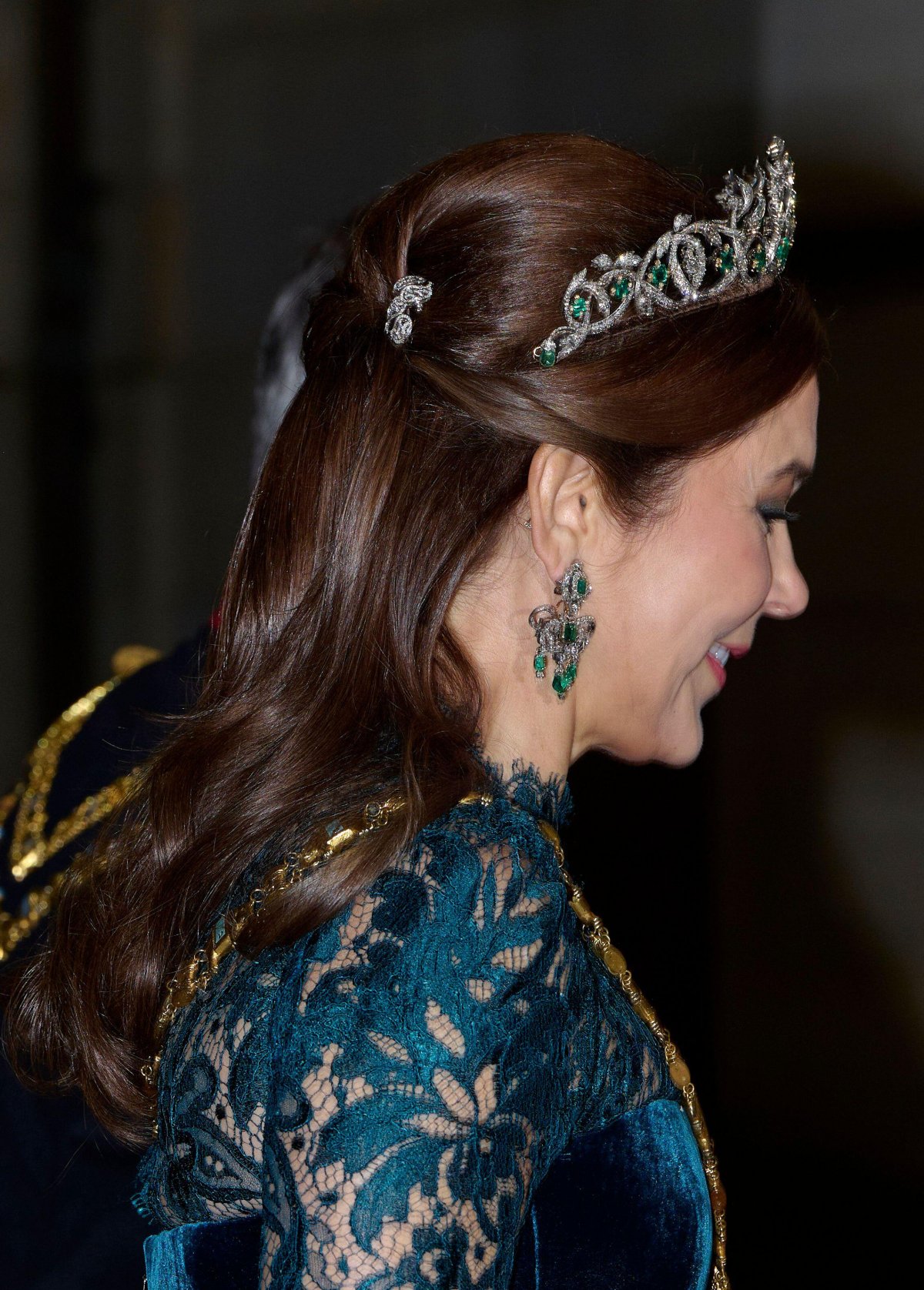 The King and Queen of Denmark host a New Year's Levee at Amalienborg Palace in Copenhagen on January 1, 2025 (Stefan Lindblom/TT News Agency/Alamy)