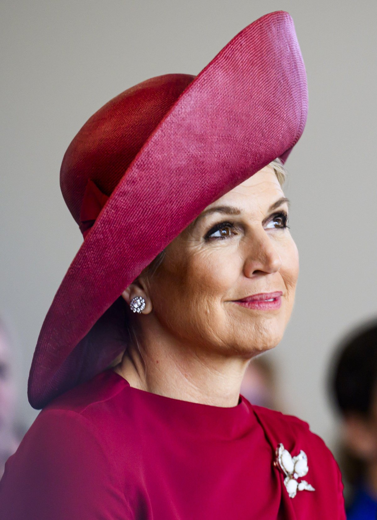 The Queen of the Netherlands visits Royal Cosun in Dinteloord on January 15, 2025 (Patrick van Emst/NLBeeld/Alamy)