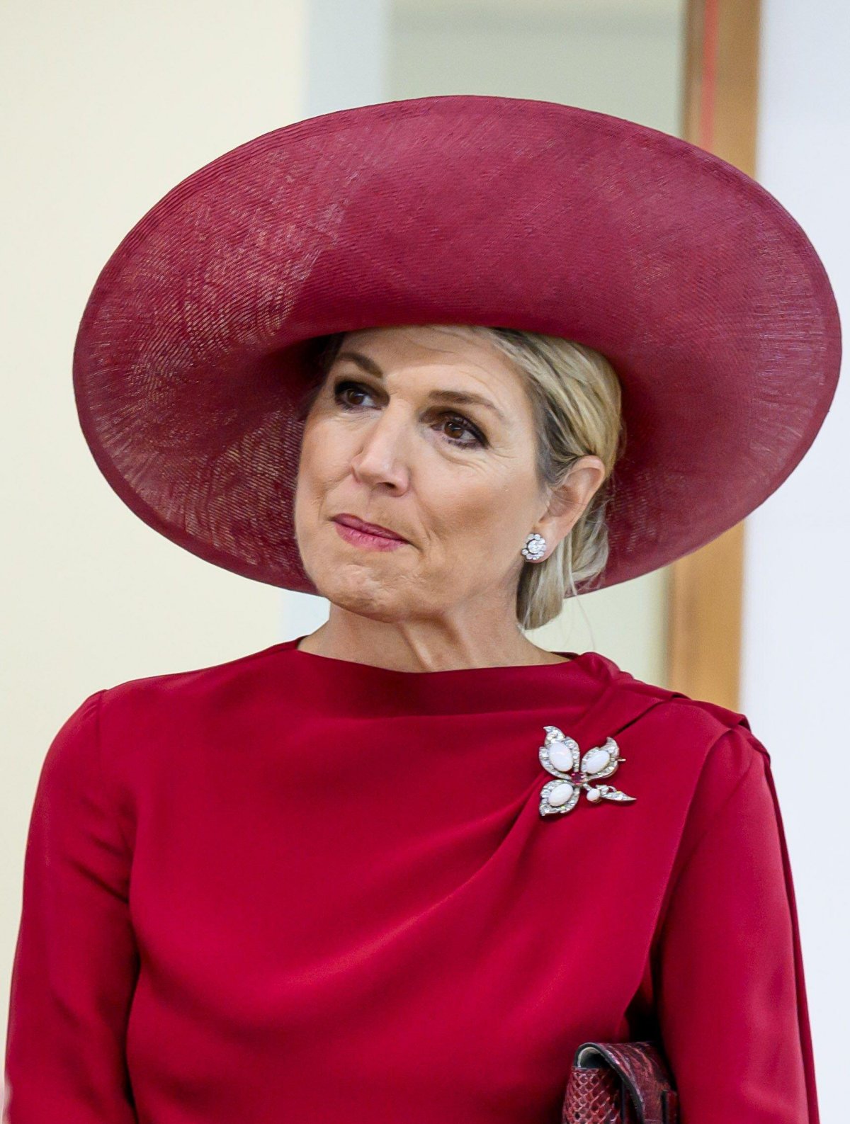 The Queen of the Netherlands visits Royal Cosun in Dinteloord on January 15, 2025 (Patrick van Emst/NLBeeld/Alamy)