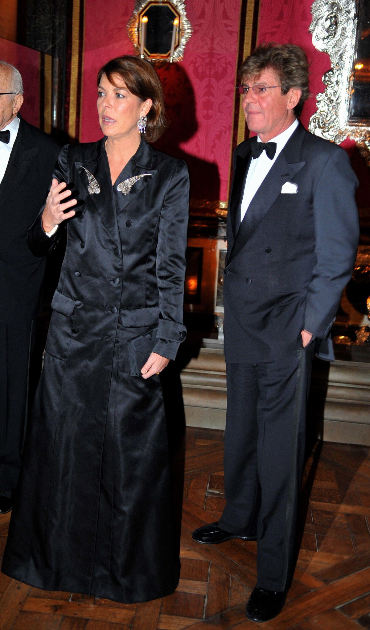 The Prince and Princess of Hanover attend an exhibition at the Palace of Versailles on November 19, 2007 (Nicolas Gouhier/Abaca Press/Alamy)