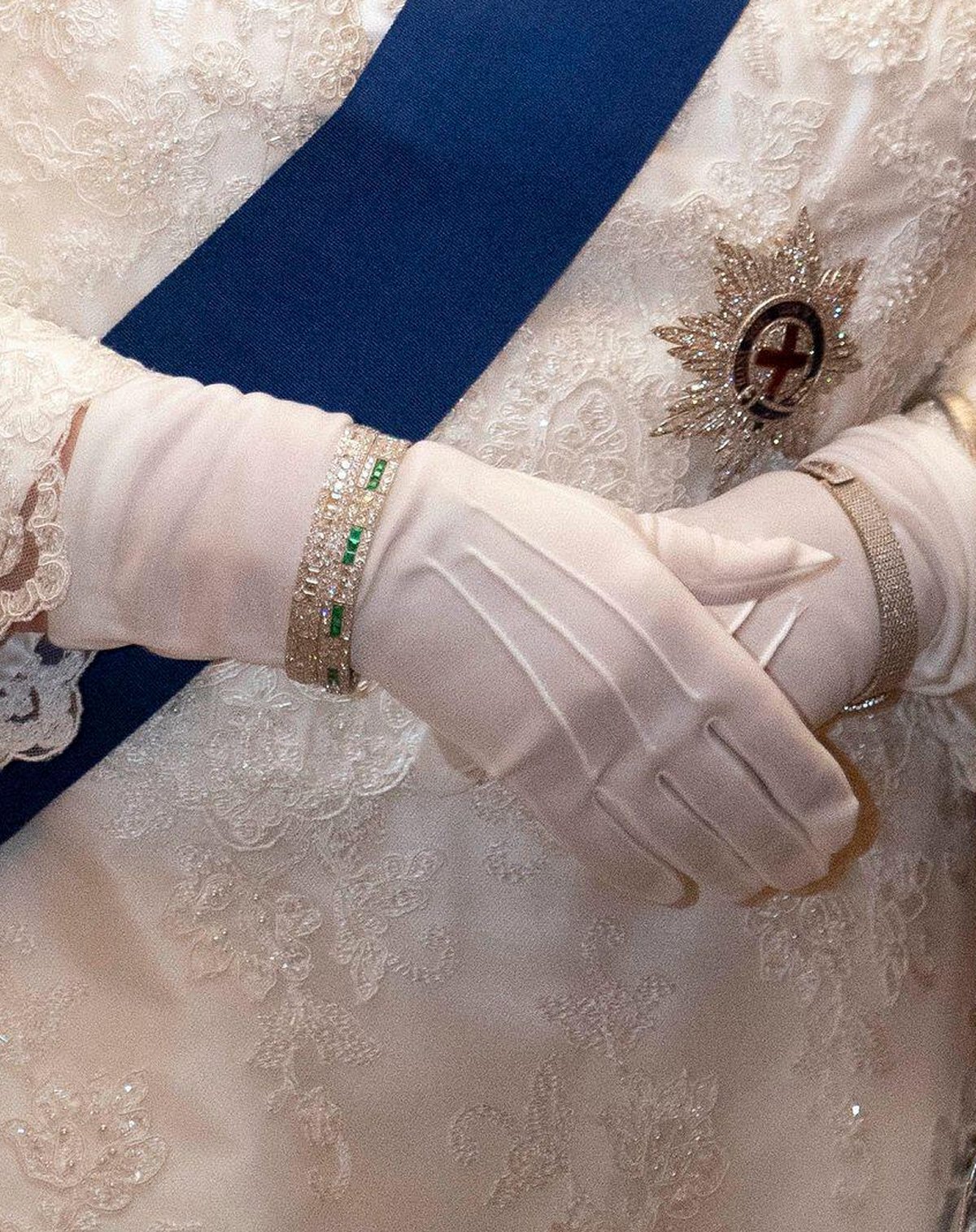 Queen Elizabeth II attends the annual Diplomatic Reception at Buckingham Palace on December 11, 2019 (Victoria Jones/PA Images/Alamy)