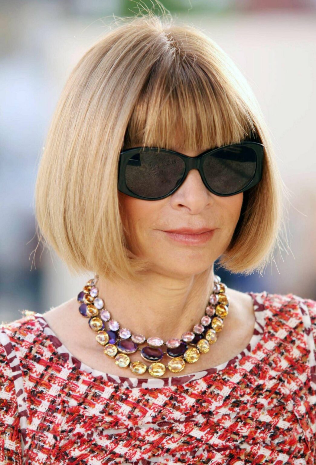 Did Anna Wintour Wear Queen Mary’s Amethysts at Buckingham Palace?