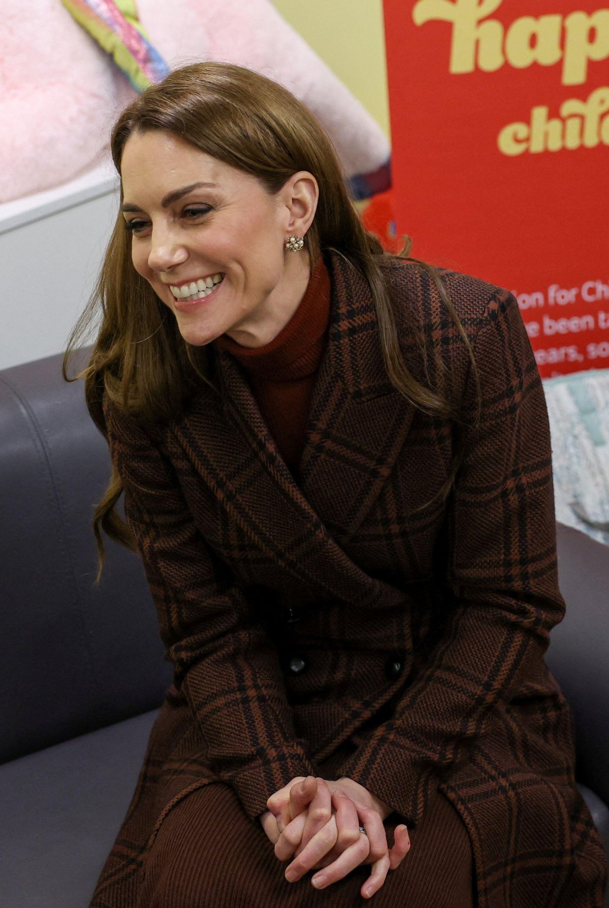 The Princess of Wales visits a mother and baby unit inside HMP Styal in Wilmslow, Cheshire on February 11, 2025 (Phil Noble/PA Images/Alamy)