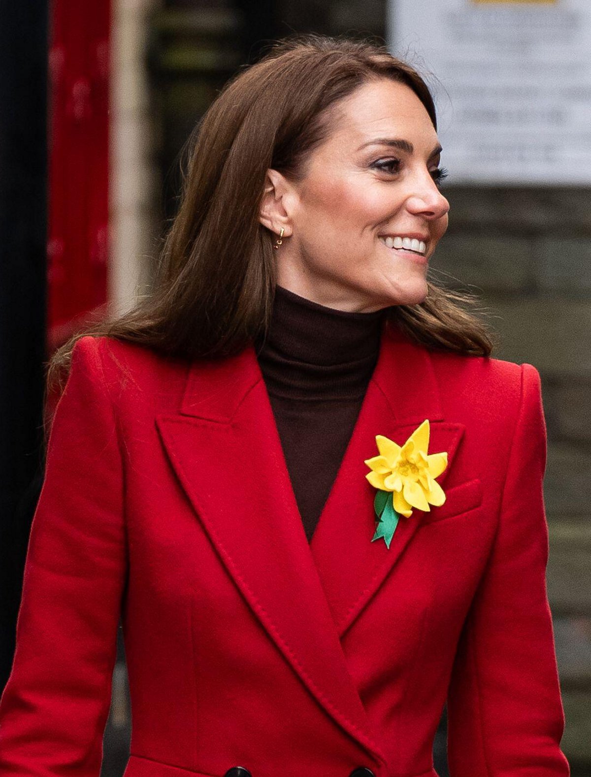 The Princess of Wales visits Pontypridd Market in Wales on February 26, 2025 (Aaron Chown/PA Images/Alamy)