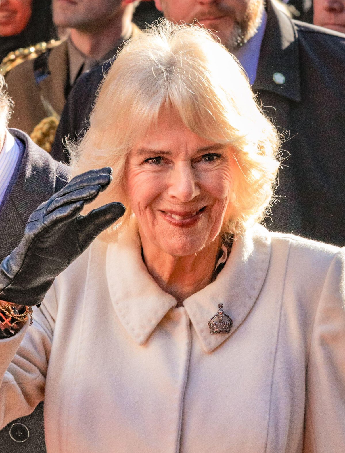 King Charles III and Queen Camilla visit Brick Lane in East London on February 8, 2023 (Imageplotter/Alamy)