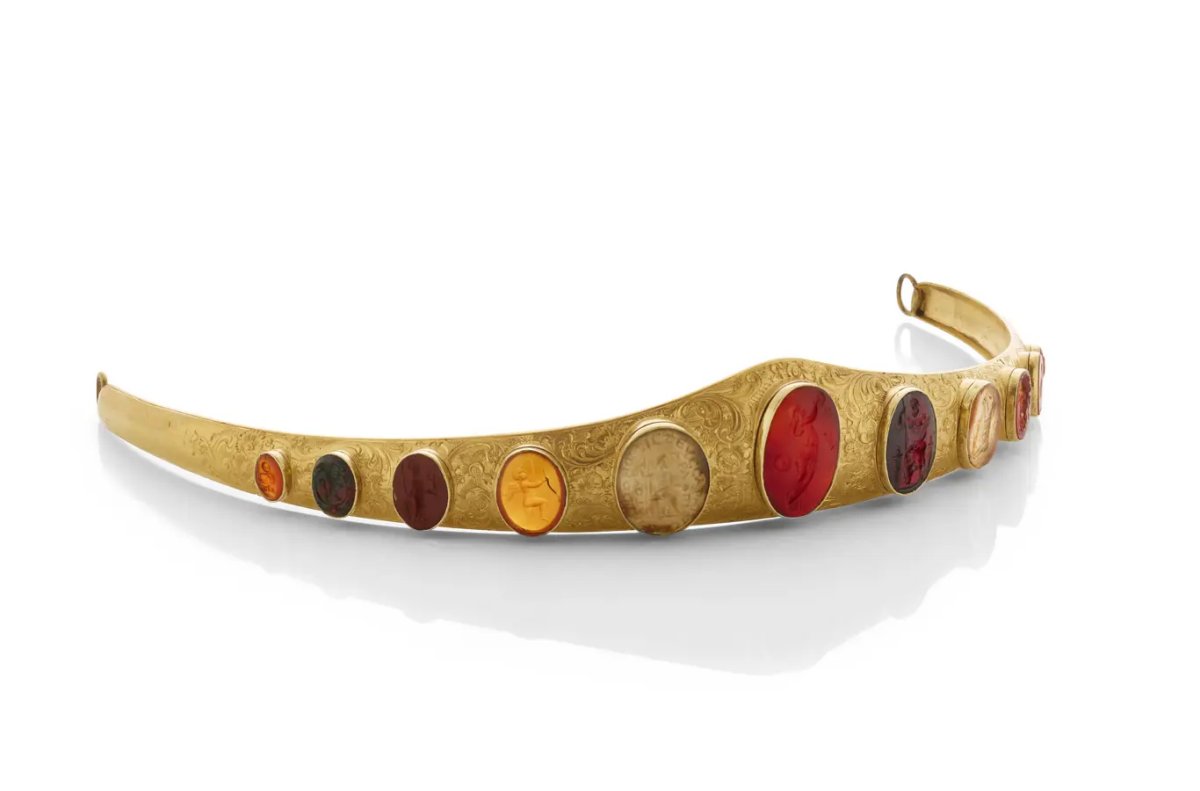 Queen Caroline Amalie's Italian Tiara (Iben Kaufmann/Kongehuset)