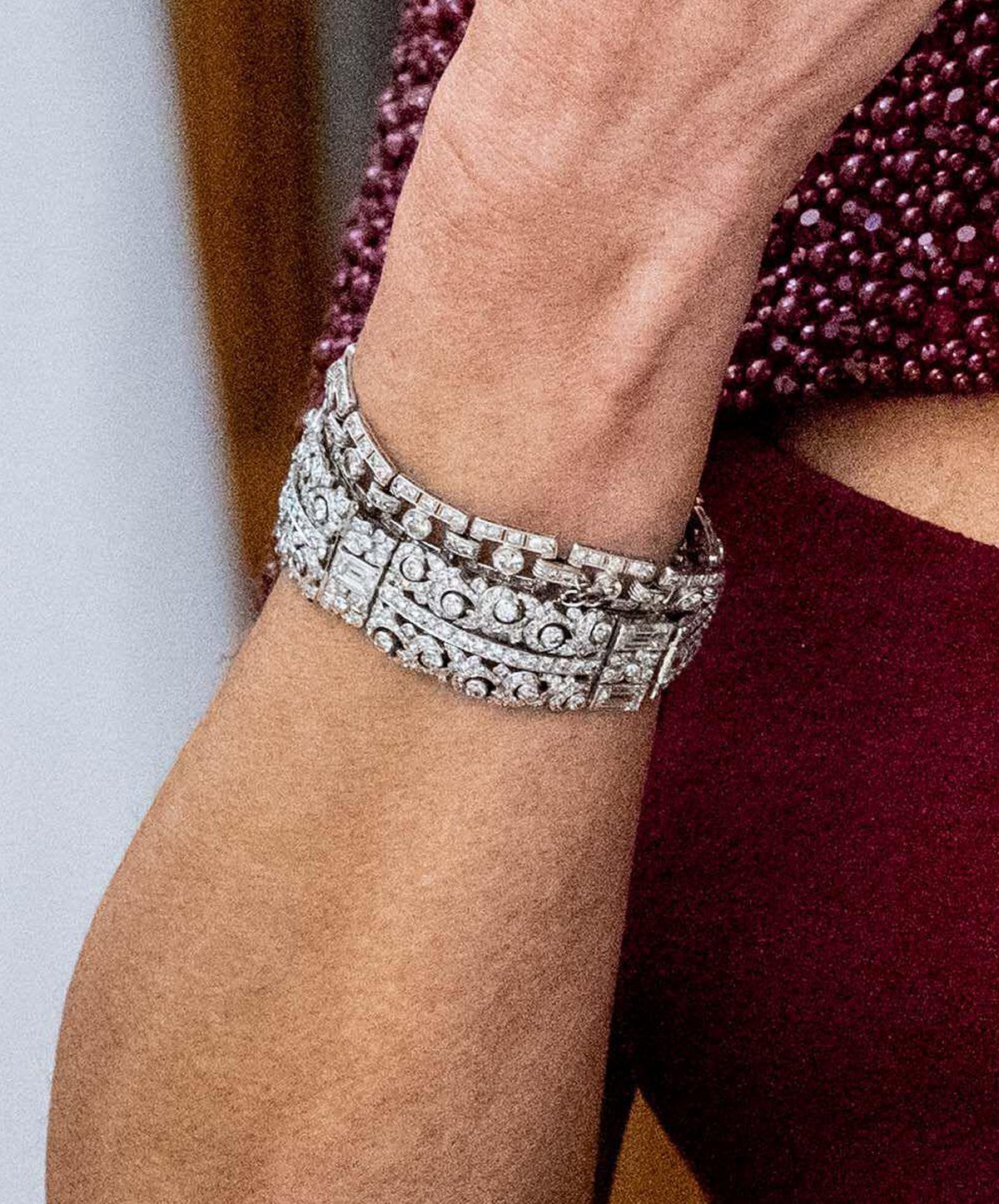 The Queen of the Netherlands attends a state banquet at the Presidential Palace in Nicosia during a state visit to Cyprus on March 4, 2025 (Patrick van Emst/NLBeeld/Alamy)
