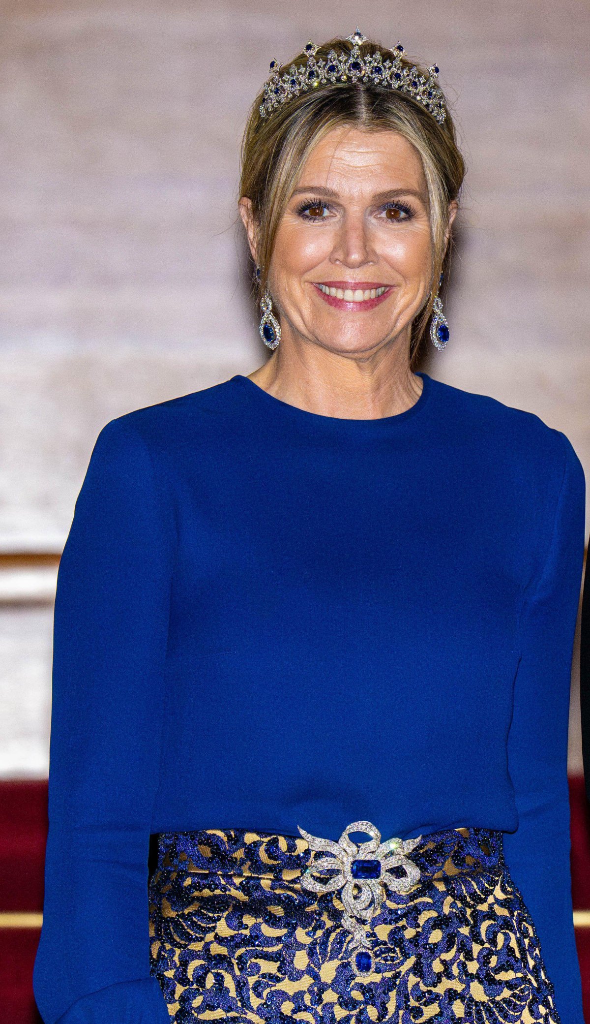 The Queen of the Netherlands attends a state dinner in Nairobi on March 18, 2025 (Patrick van Emst/NLBeeld/Alamy)