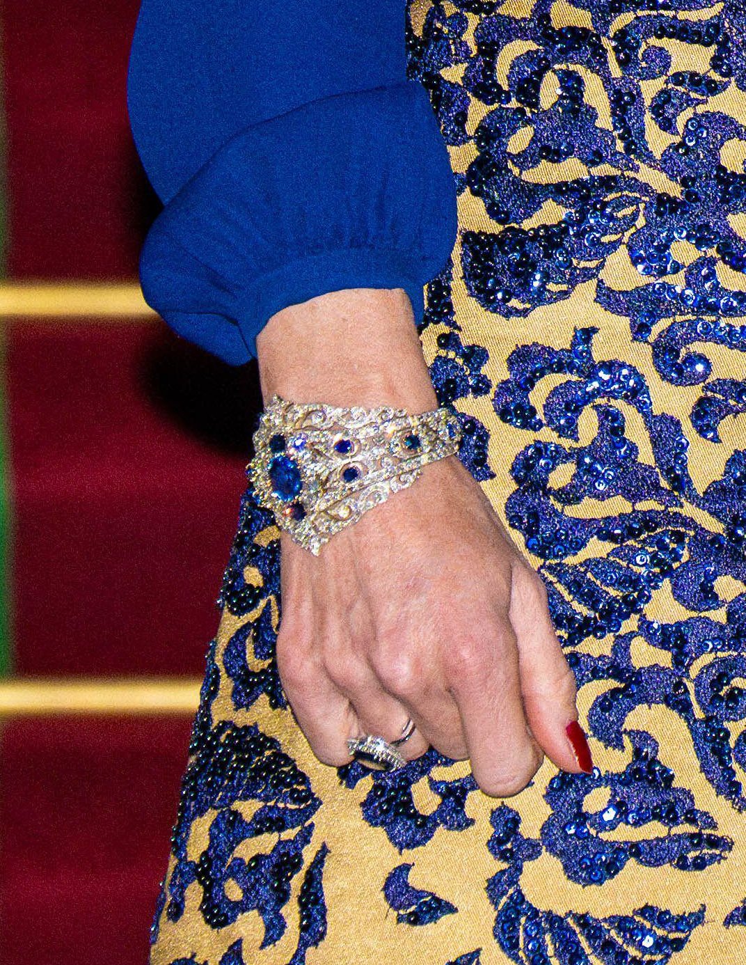 The Queen of the Netherlands attends a state dinner in Nairobi on March 18, 2025 (Patrick van Emst/NLBeeld/Alamy)