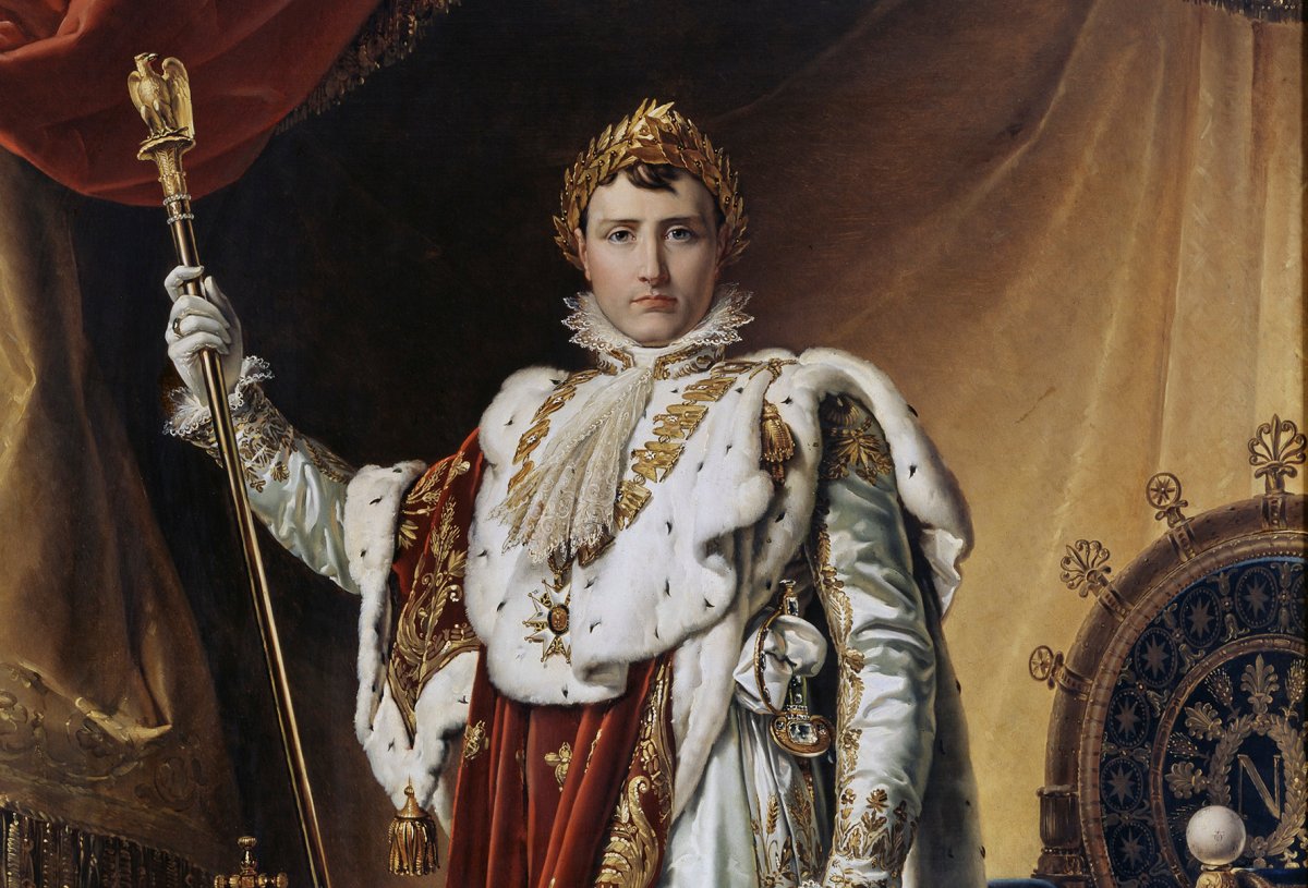 François Gérard's Napoleon in Coronation Robes, ca. 1805 (Wikimedia Commons)