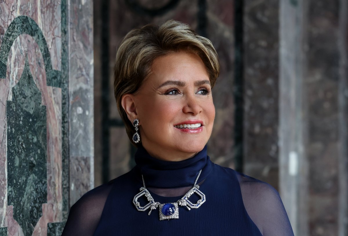 The Grand Duchess of Luxembourg poses for a new set of official portraits to mark her birthday, March 2025 (Sophie Margue/Maison du Grand-Duc)