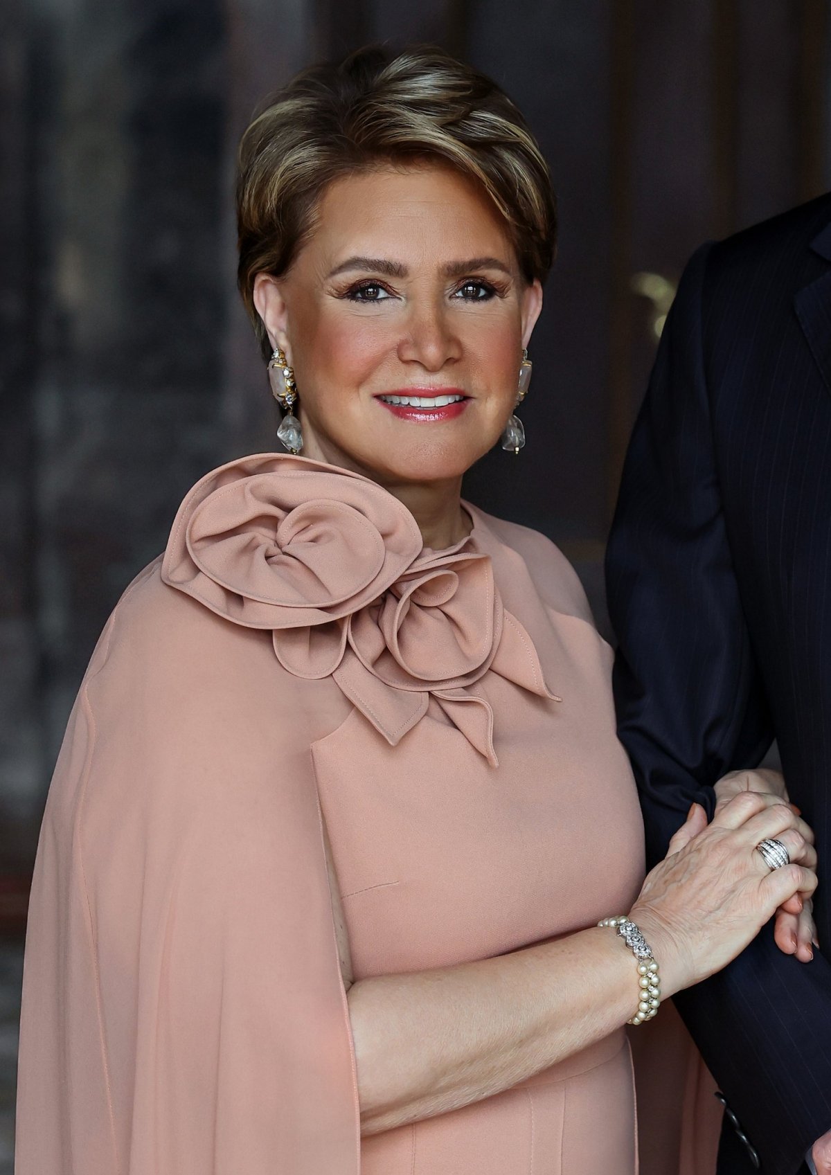 The Grand Duchess of Luxembourg poses for a new set of official portraits to mark her birthday, March 2025 (Sophie Margue/Maison du Grand-Duc)
