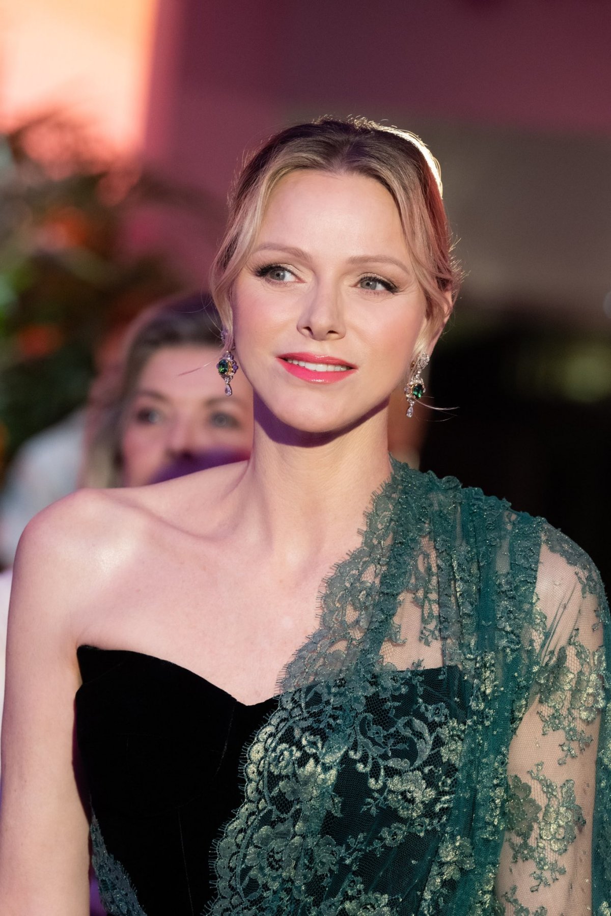 Members of the Princely Family of Monaco attend the Rose Ball at Sporting Monte-Carlo on March 29, 2025 (Eric Mathon/Princier Palace)