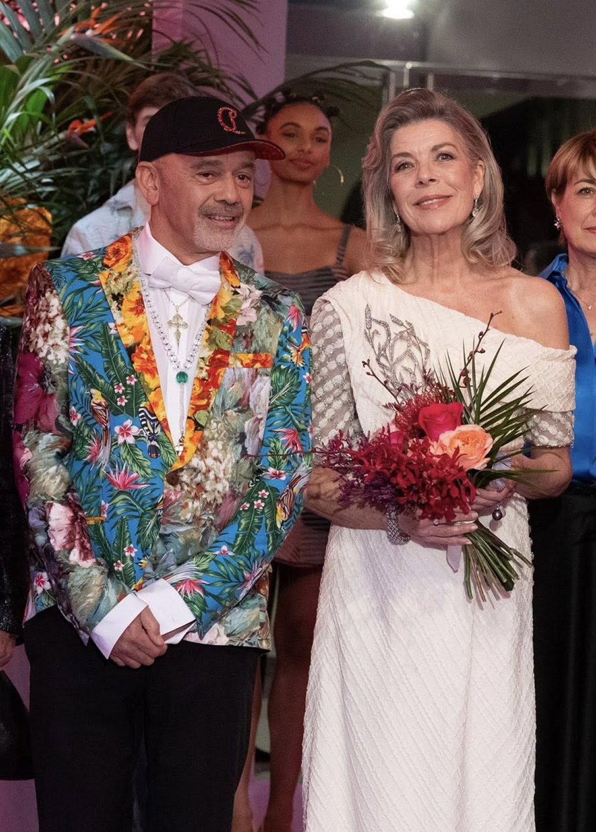 Members of the Princely Family of Monaco attend the Rose Ball at Sporting Monte-Carlo on March 29, 2025 (Eric Mathon/Princier Palace)