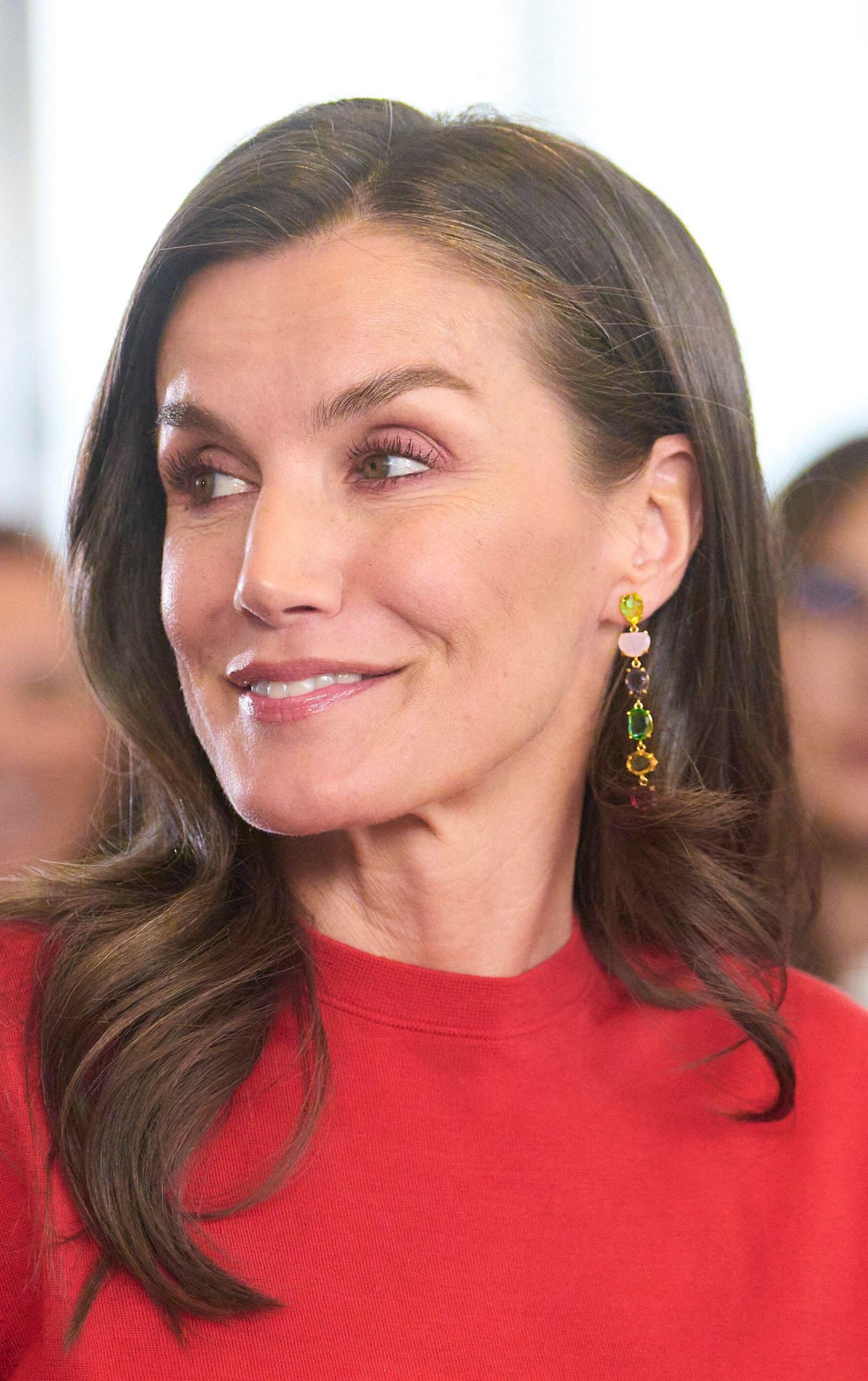 The Queen of Spain visits the the Mind, Brain and Behaviour Research Centre at the University of Granada on April 1, 2025 (MPG/Alamy)