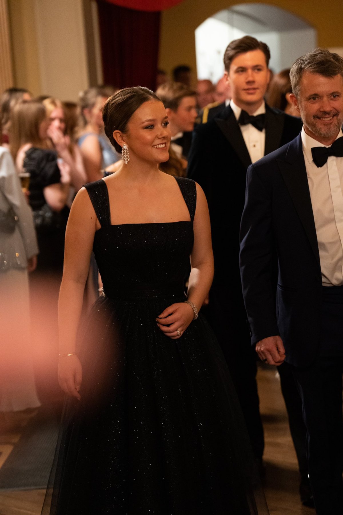 Princess Isabella of Denmark attends a gala concert in honor of her upcoming eighteenth birthday on April 15, 2025 (Kongehuset)