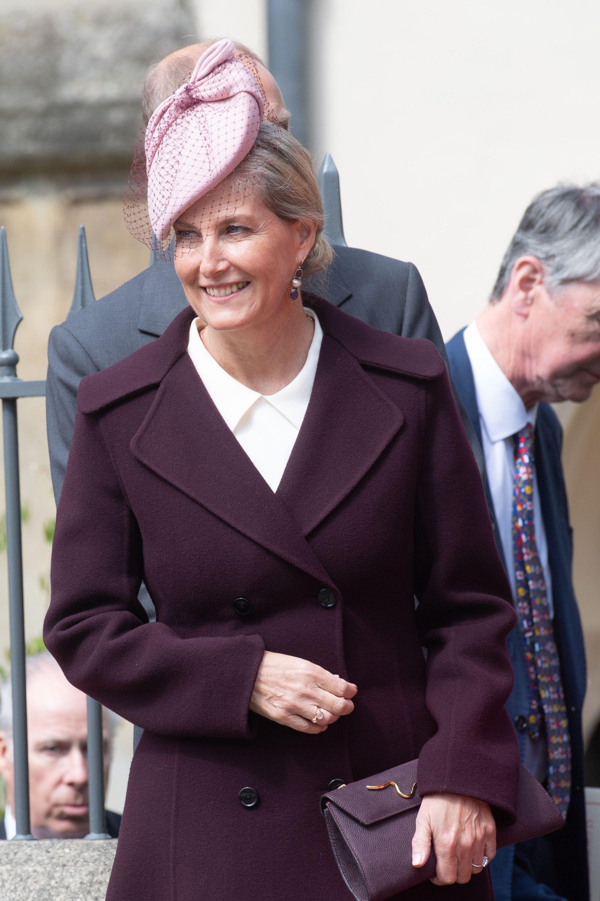 The Duchess of Edinburgh attends an Easter Sunday service at St. George's Chapel, Windsor on April 20, 2025 (Justin Ng/Alamy)