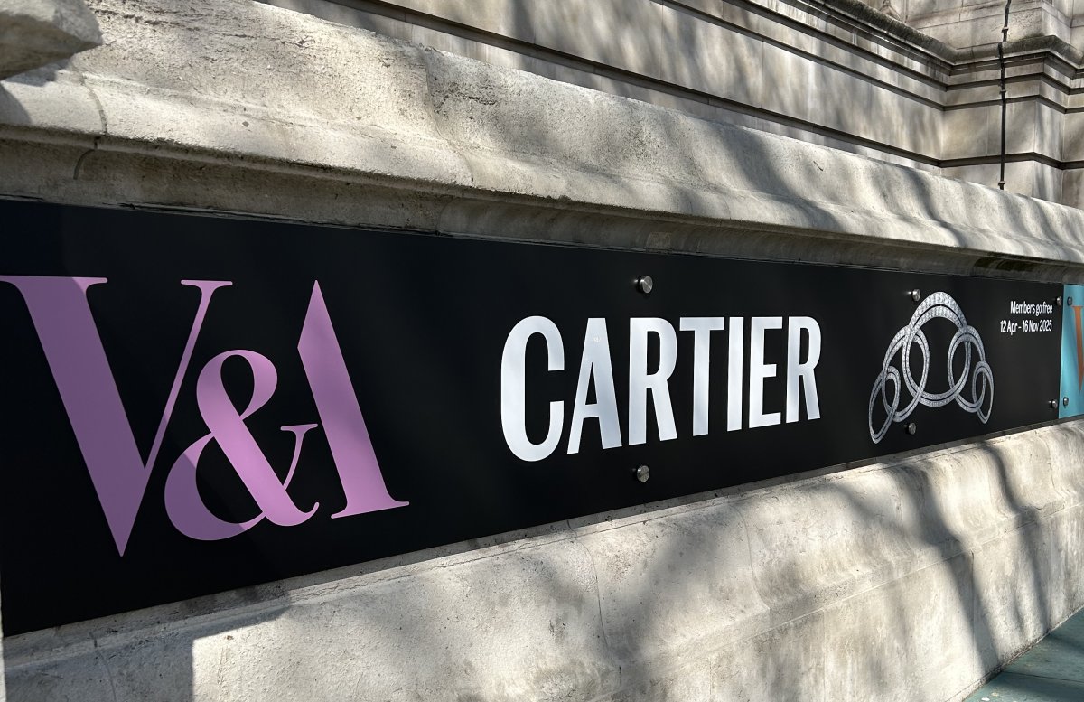 Cartier at the Victoria & Albert Museum in London, April 2025 (Photo © Lauren Kiehna)