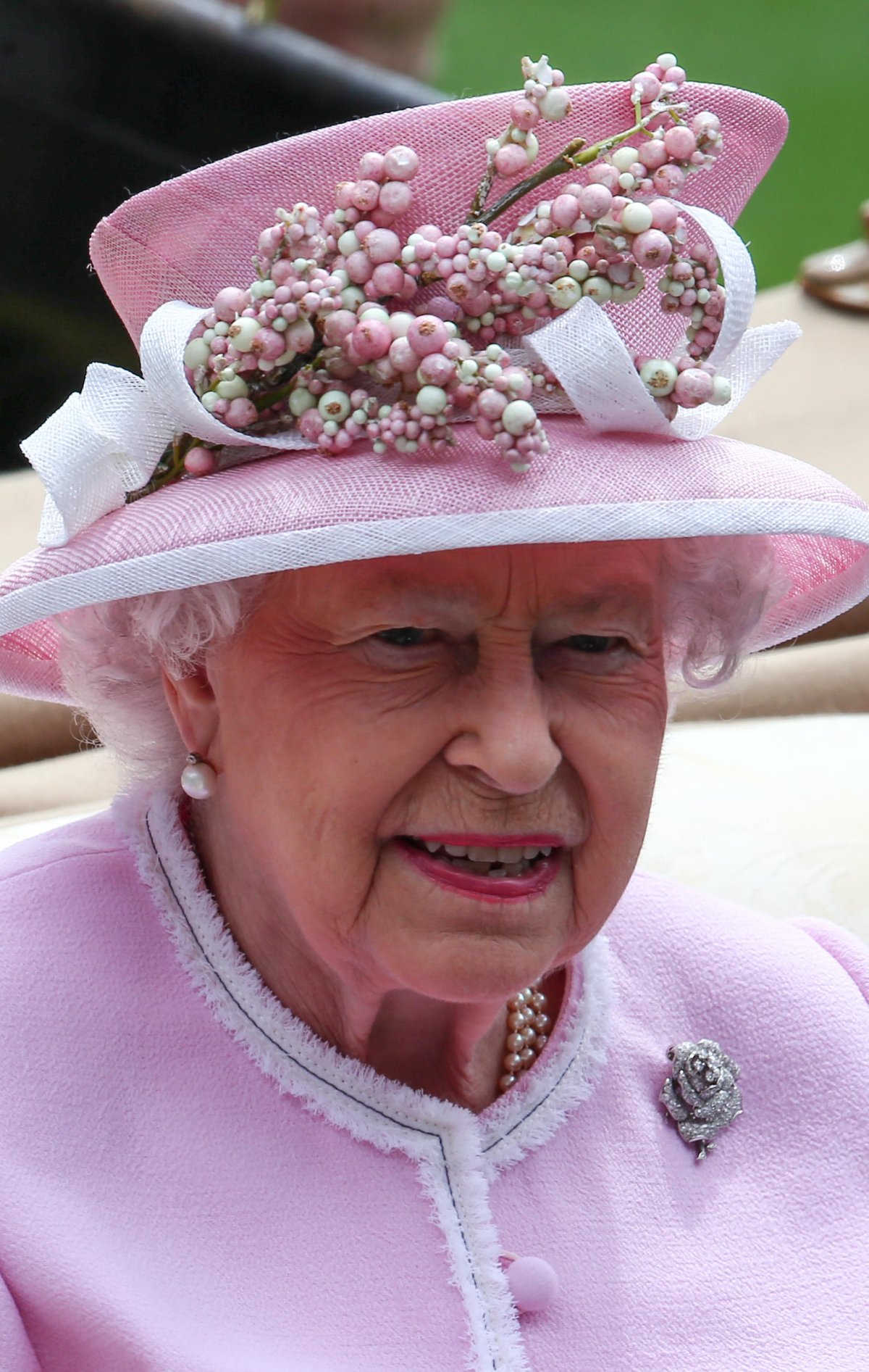 Queen Elizabeth II attends day two of Royal Ascot on June 15, 2016 (WENN/Alamy)