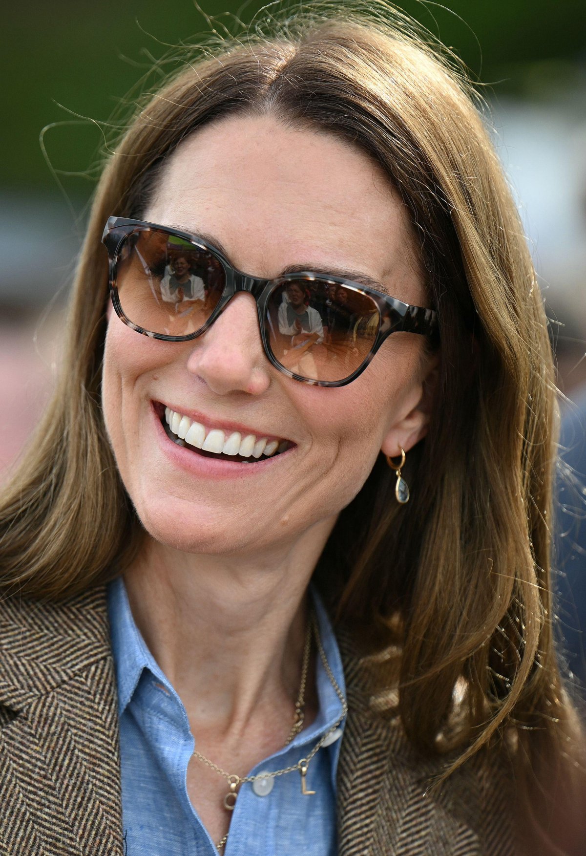 The Duchess of Rothesay visits the town of Tobermory on the Isle of Mull in Scotland on April 29, 2025 (Oli Scarff/PA Images/Alamy)
