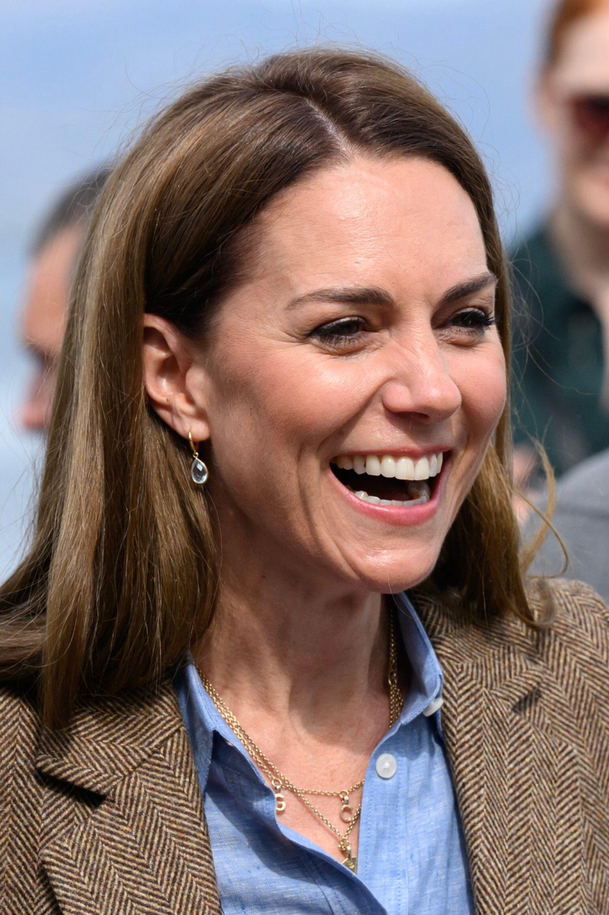 The Duchess of Rothesay visits the town of Tobermory on the Isle of Mull in Scotland on April 29, 2025 (Doug Peters/Alamy)