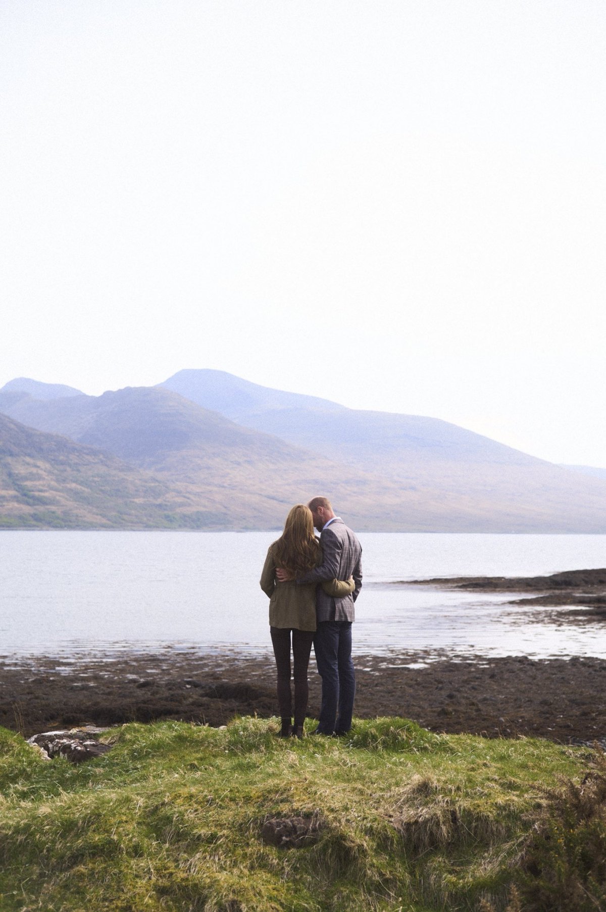 The Duke and Duchess of Rothesay visit the town of Tobermory on the Isle of Mull in Scotland on April 29, 2025 (Kensington Palace)